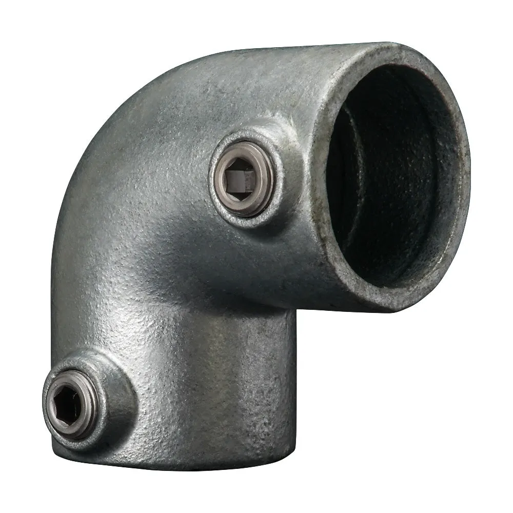 125A 90° Elbow Key Clamp To Suit 26.9mm Tube