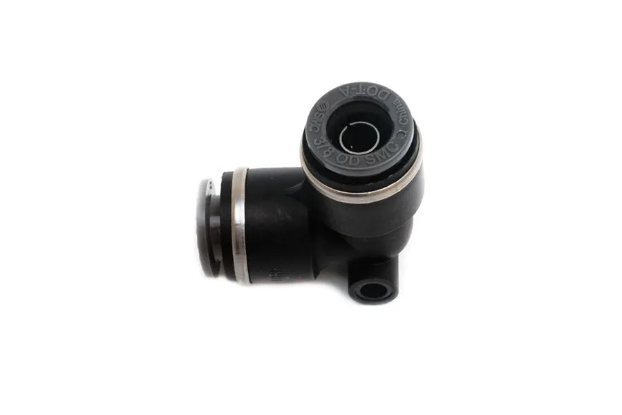 AccuAir Suspension 90 Degree 3/8in Tube Elbow (Push-to-Connect)