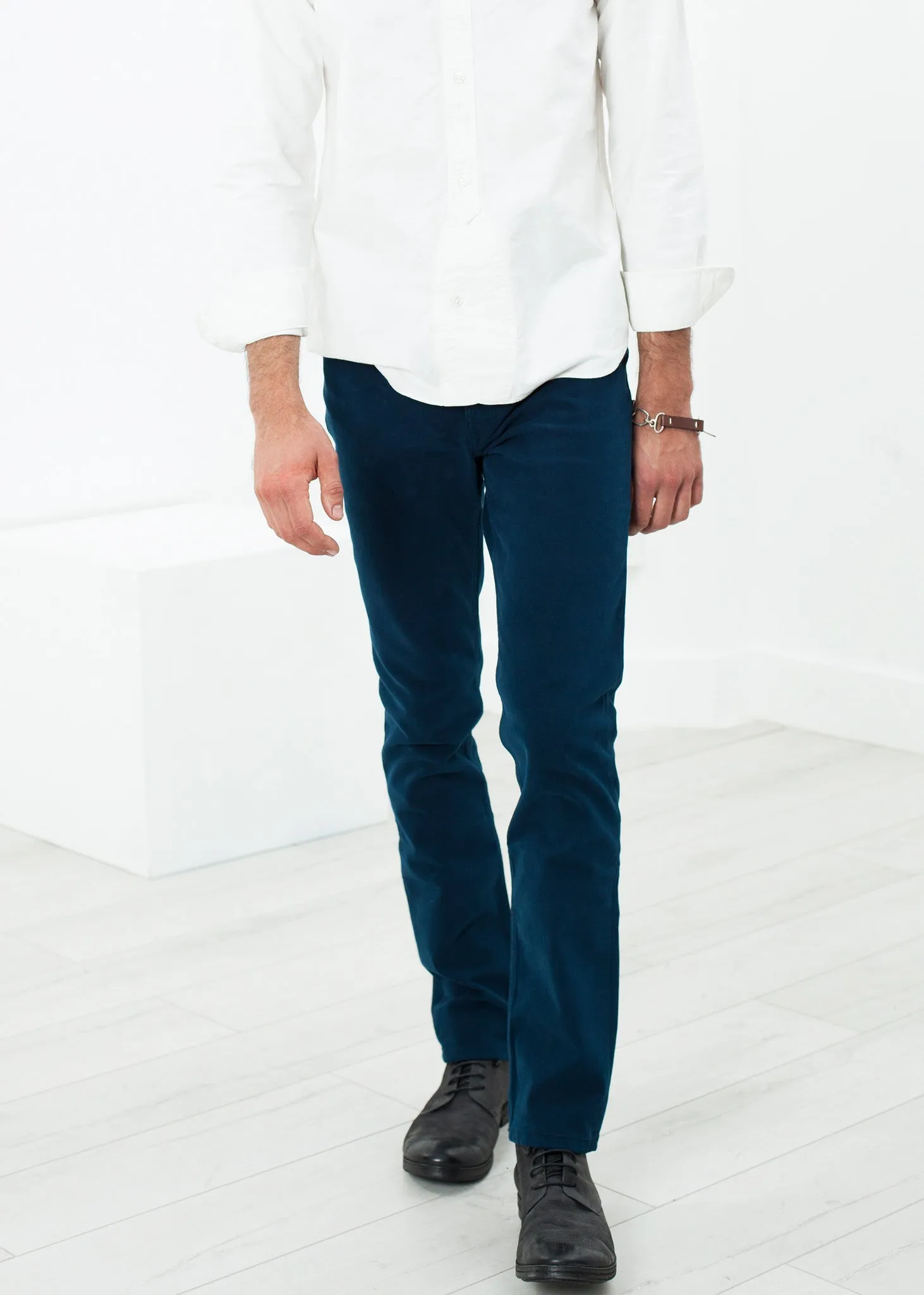 Alex Twill Pant in Mariner