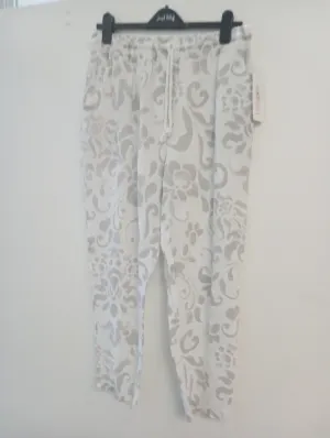 Amorosa Linen Pants Style AL 21174-36 Size S/M