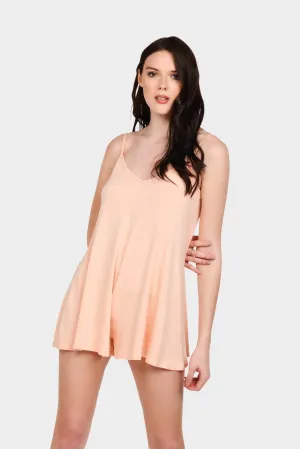 Apricot Apricot Strappy Swing Playsuit