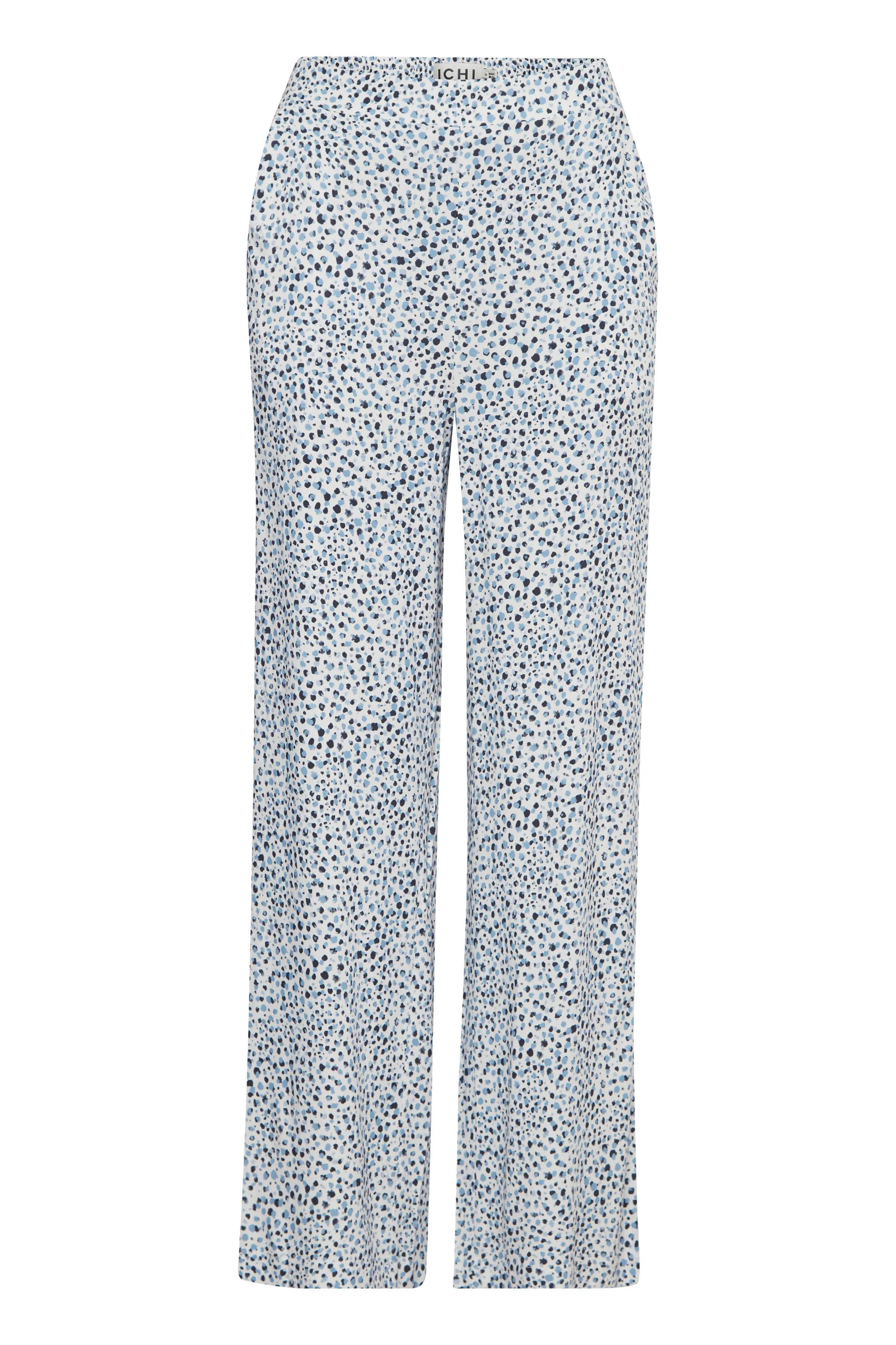 Araya Wide Leg Pants (Della Robbia Blue Dot)