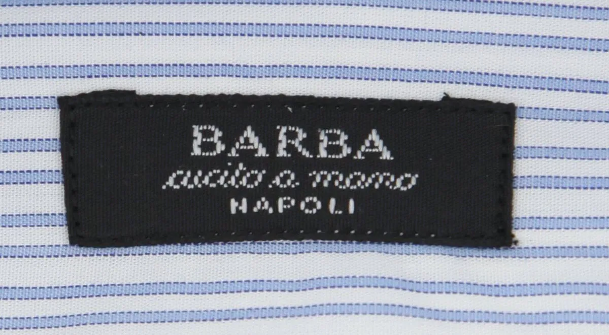 Barba Napoli Light Blue Shirt - Extra Slim