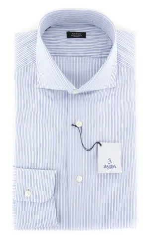 Barba Napoli Light Blue Shirt - Extra Slim