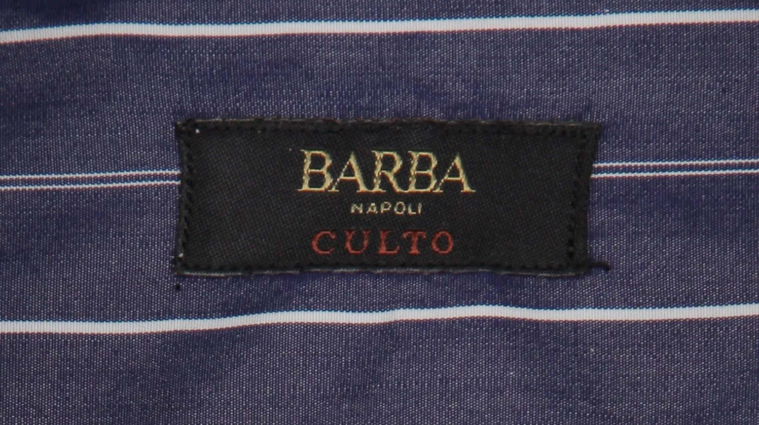 Barba Napoli Navy Blue Shirt - Extra Slim