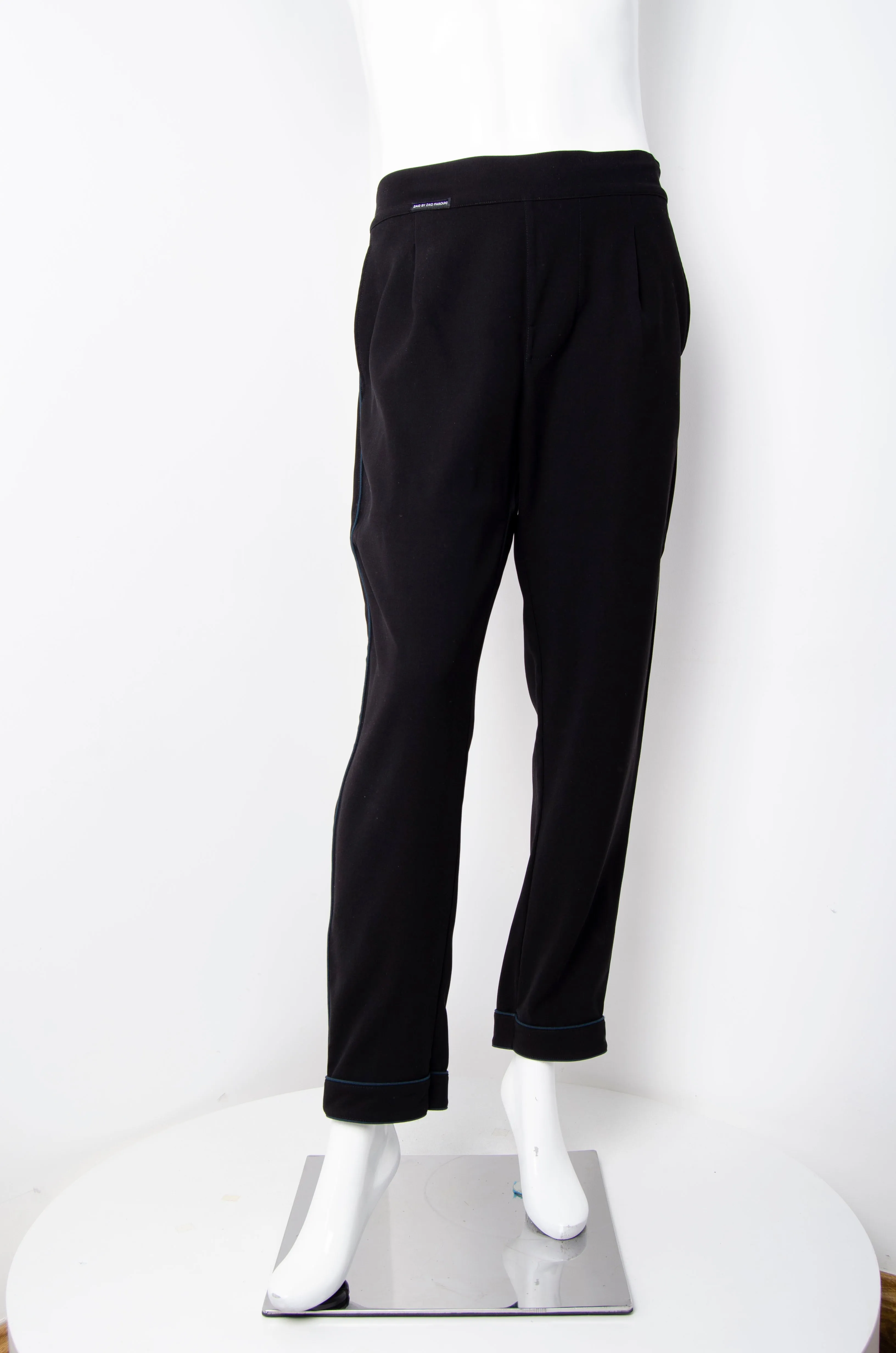 Black Pyjama Chic Pants