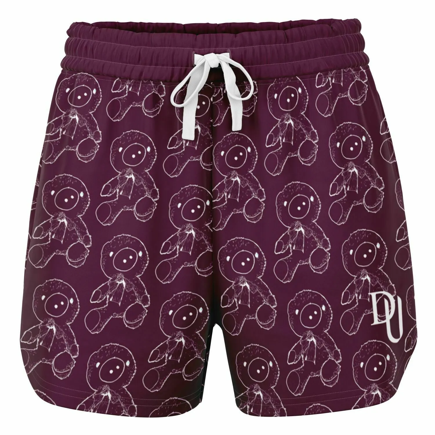 Blackberry Loose Shorts Teddy Bear