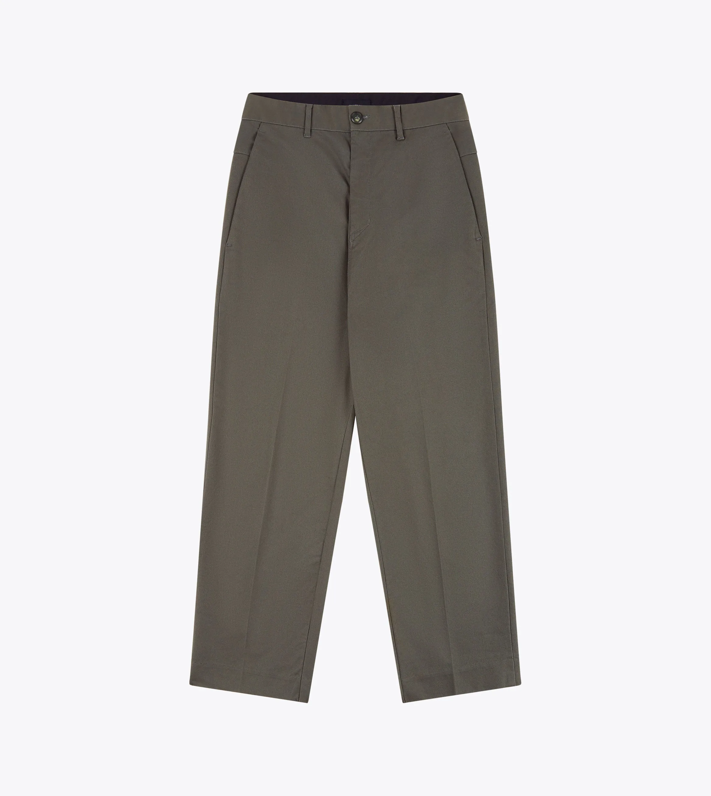 Box Crop Pant Olive