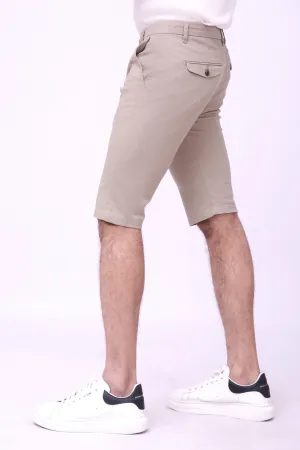 CASUAL CHINO SHORTS KHAKI