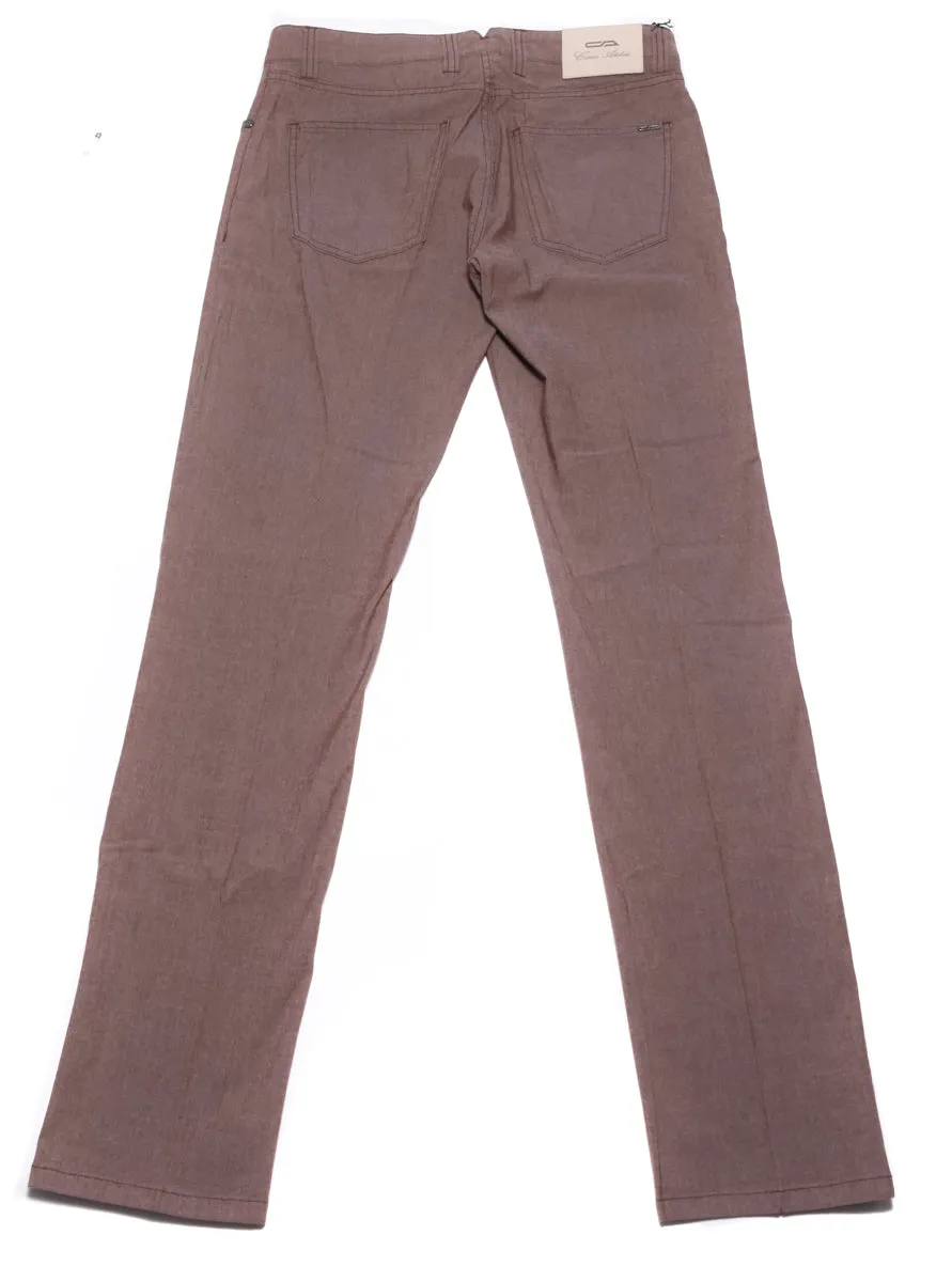 Cesare Attolini Brown Pants