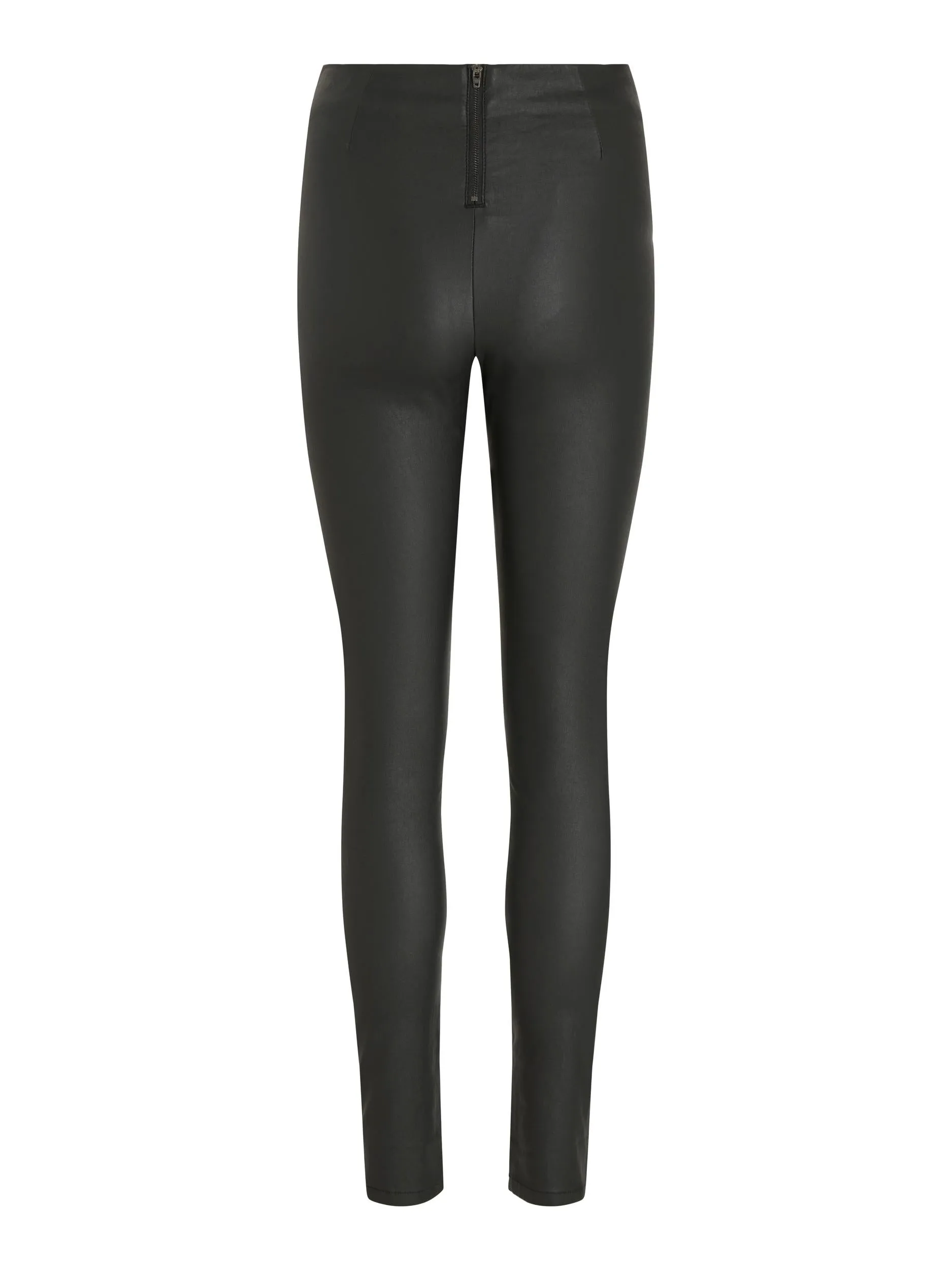 COMMIT COATED PANTS (BLACK)