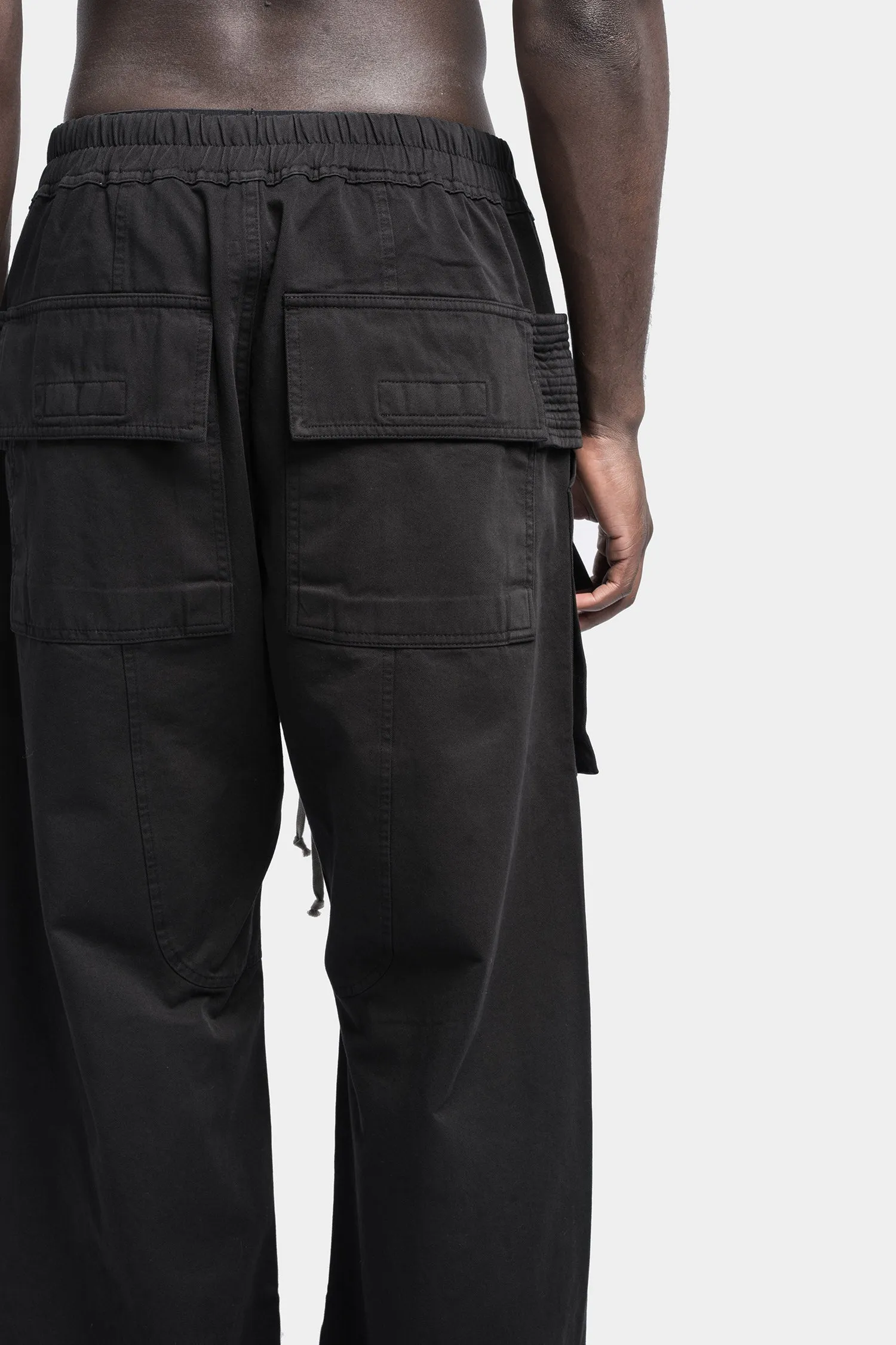 Creatch wide cargo pants