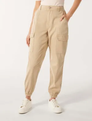 Darcy Cuffed Cargo Pant Jeans