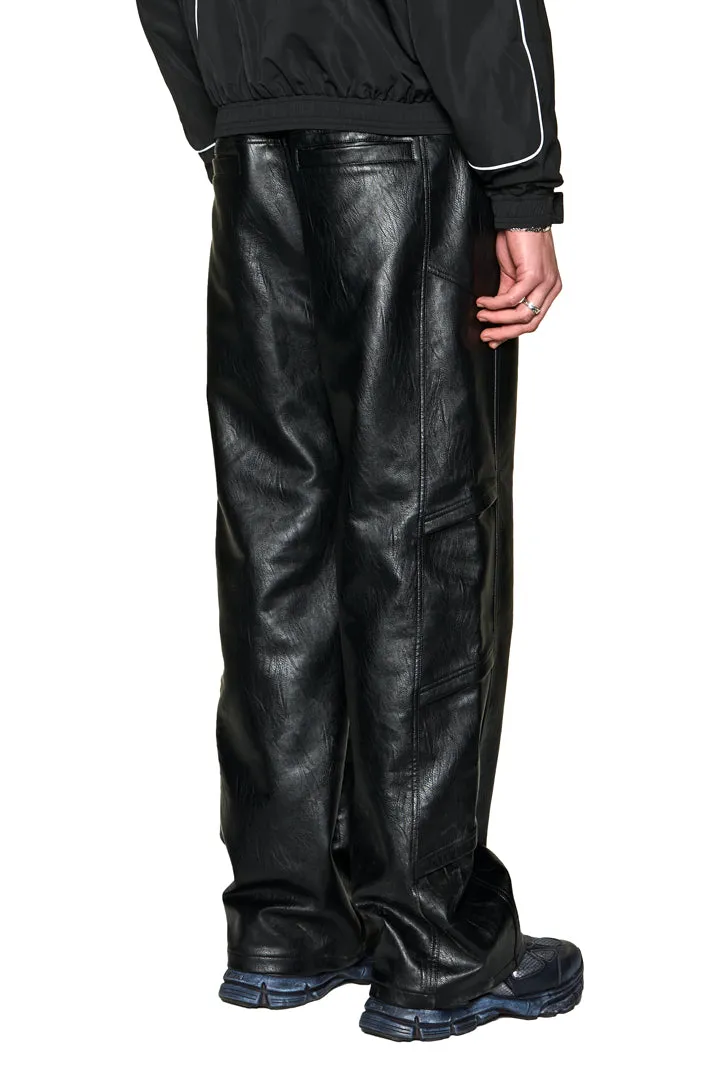 Discreet Leather Pants