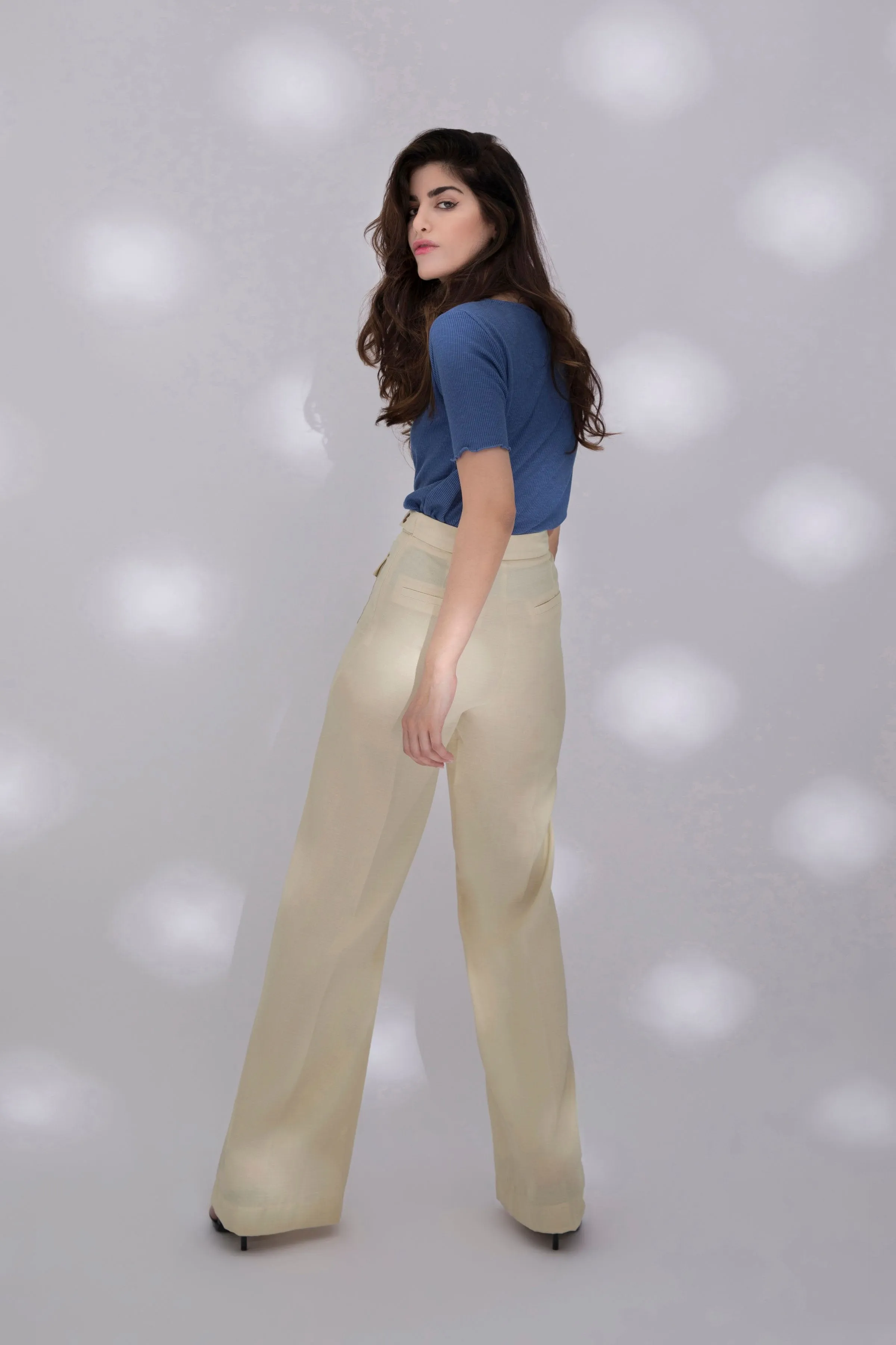 Drapey Wide Leg Pant