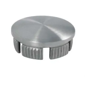 End Cap for 1.6mm x 38.1mm tube. Satin Finish