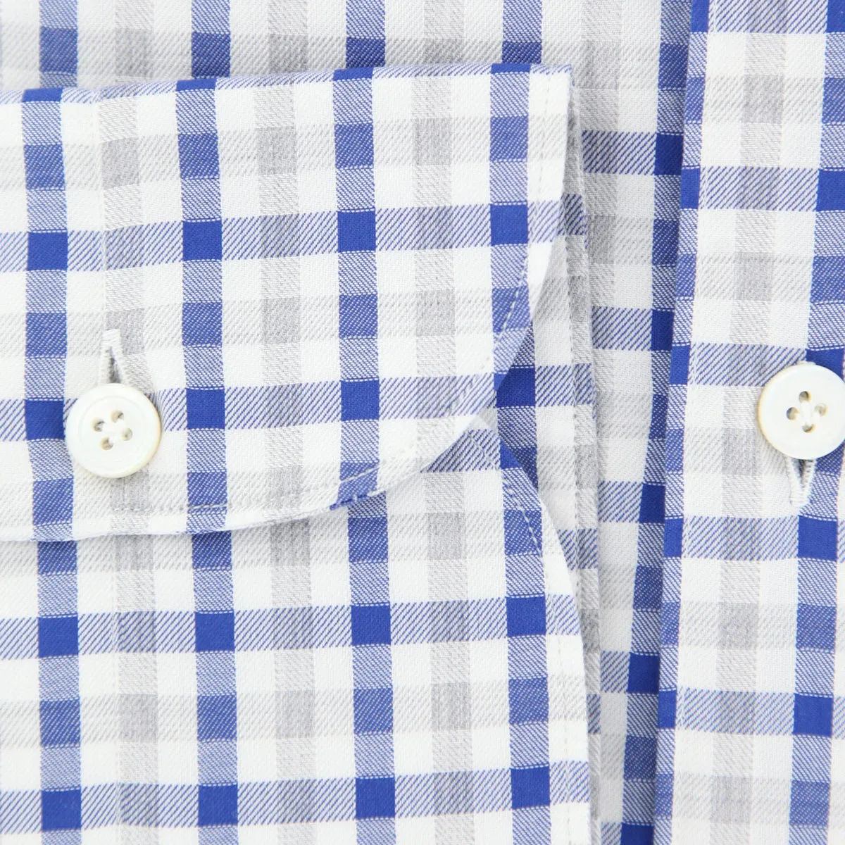 Finamore Napoli Blue Shirt - Extra Slim