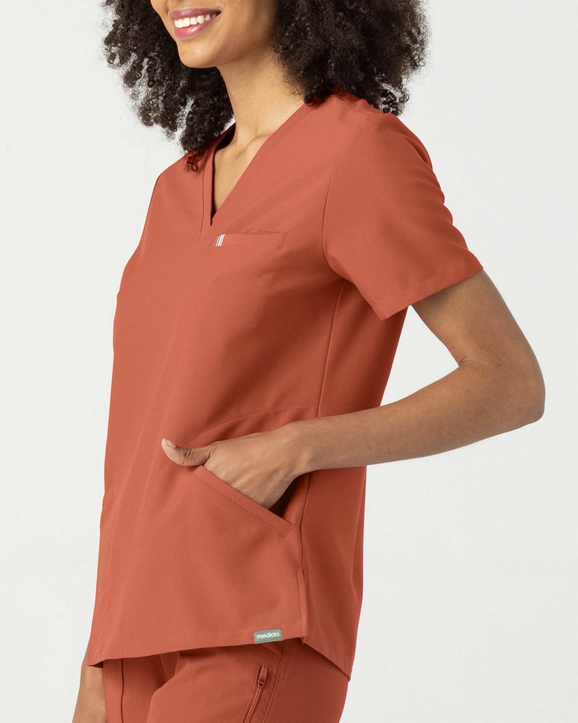 FYSEL® Kauai‎ ‎ Slim Fit Scrub Top