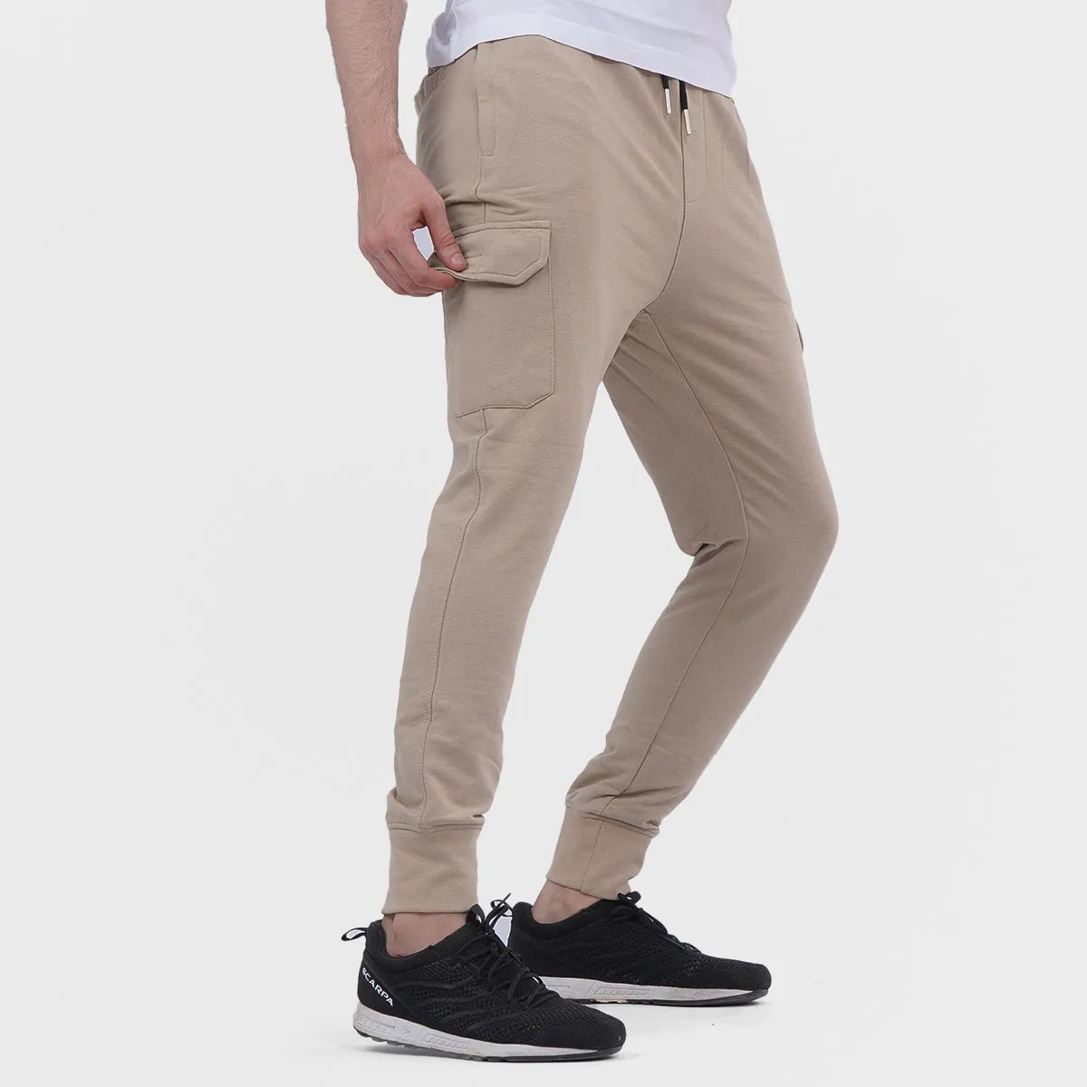 GS - Men 'Beige' 4-Way Stretch Terry Trouser GS900