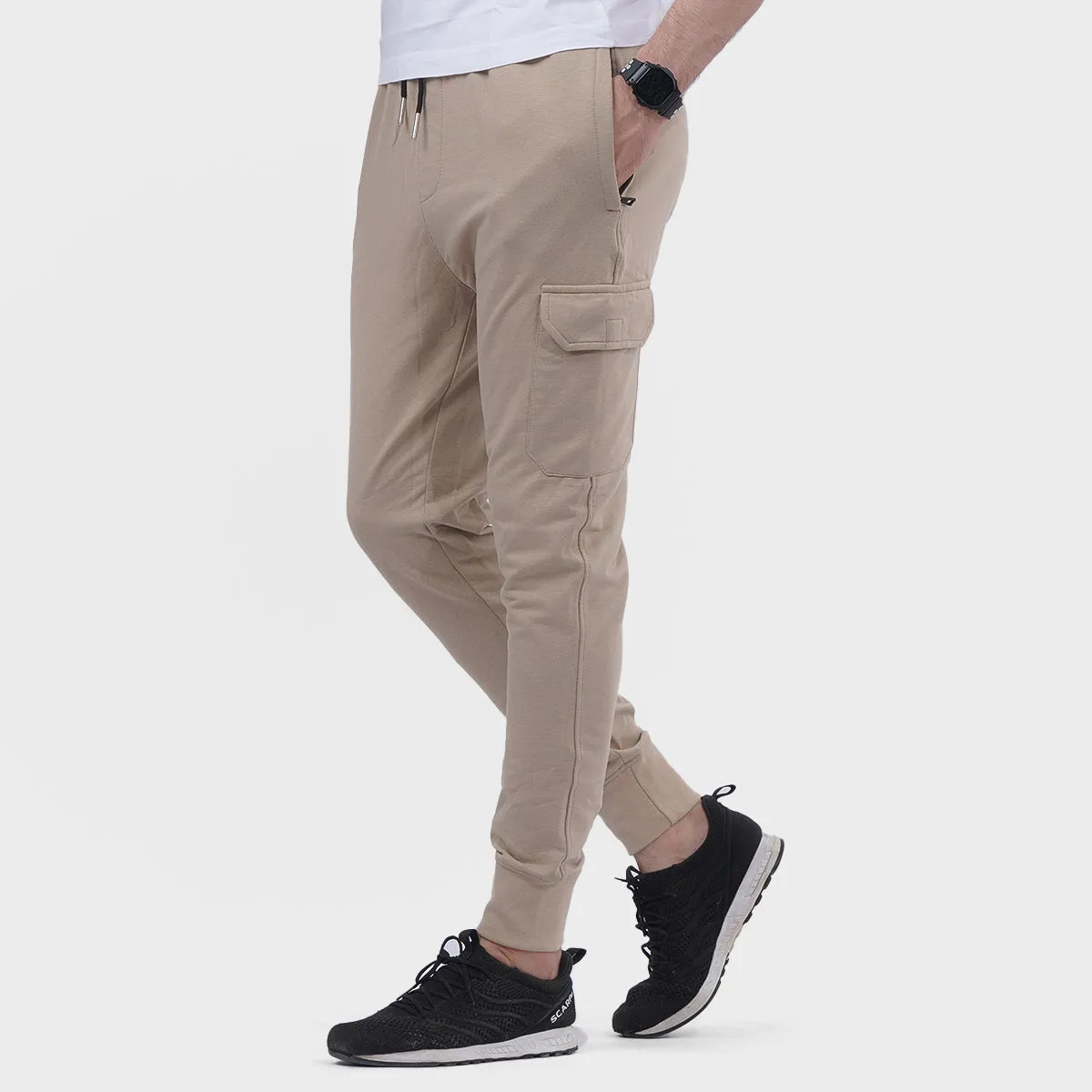 GS - Men 'Beige' 4-Way Stretch Terry Trouser GS900