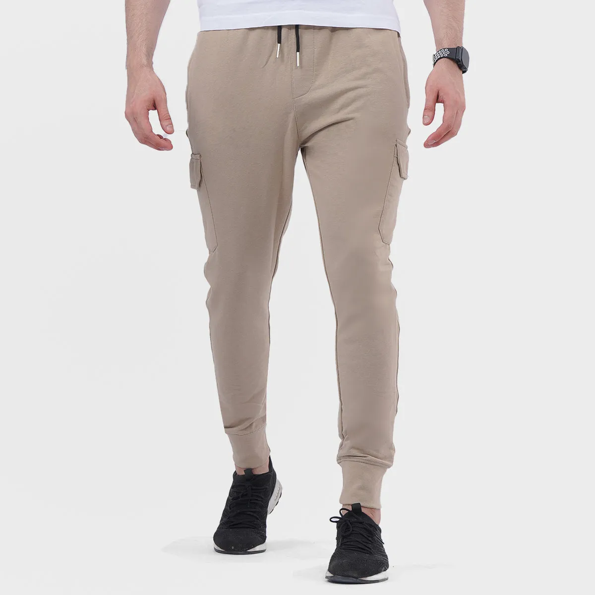 GS - Men 'Beige' 4-Way Stretch Terry Trouser GS900