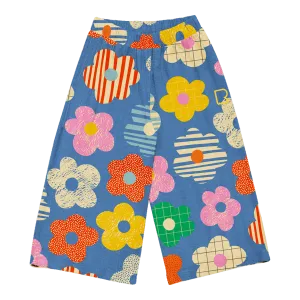 Happy Flowers Wide Leg Pants