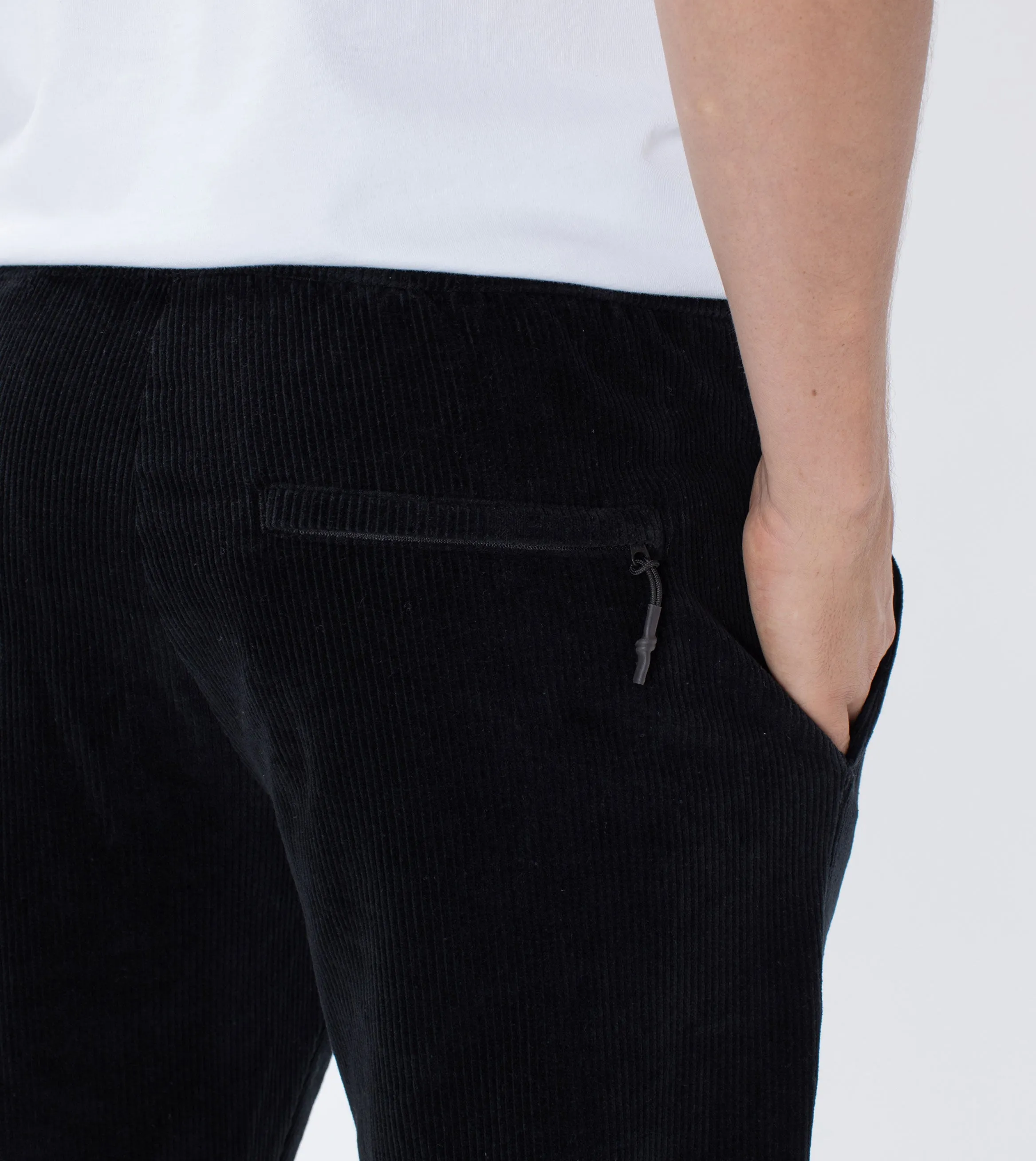 Kyoto Velour Pant Black