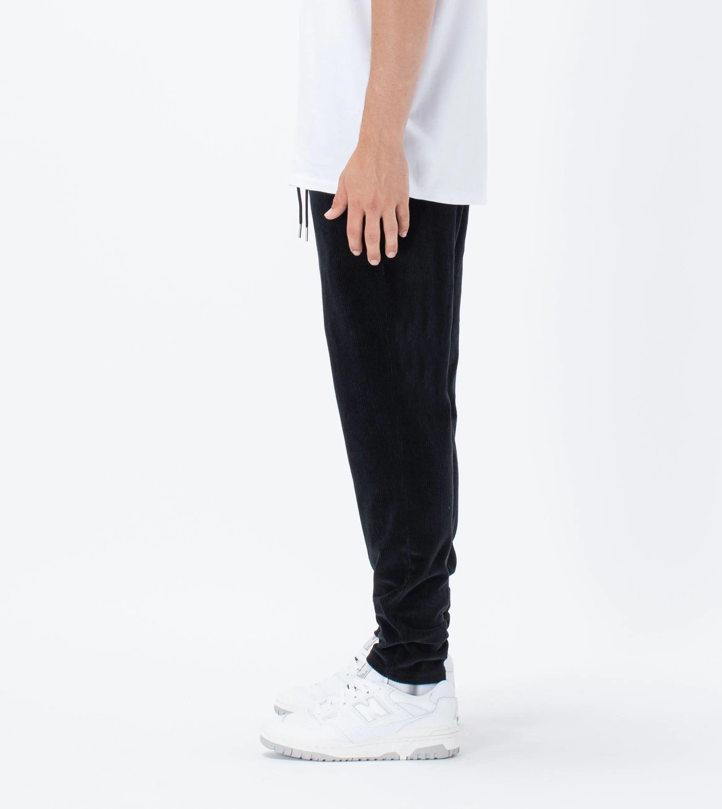 Kyoto Velour Pant Black