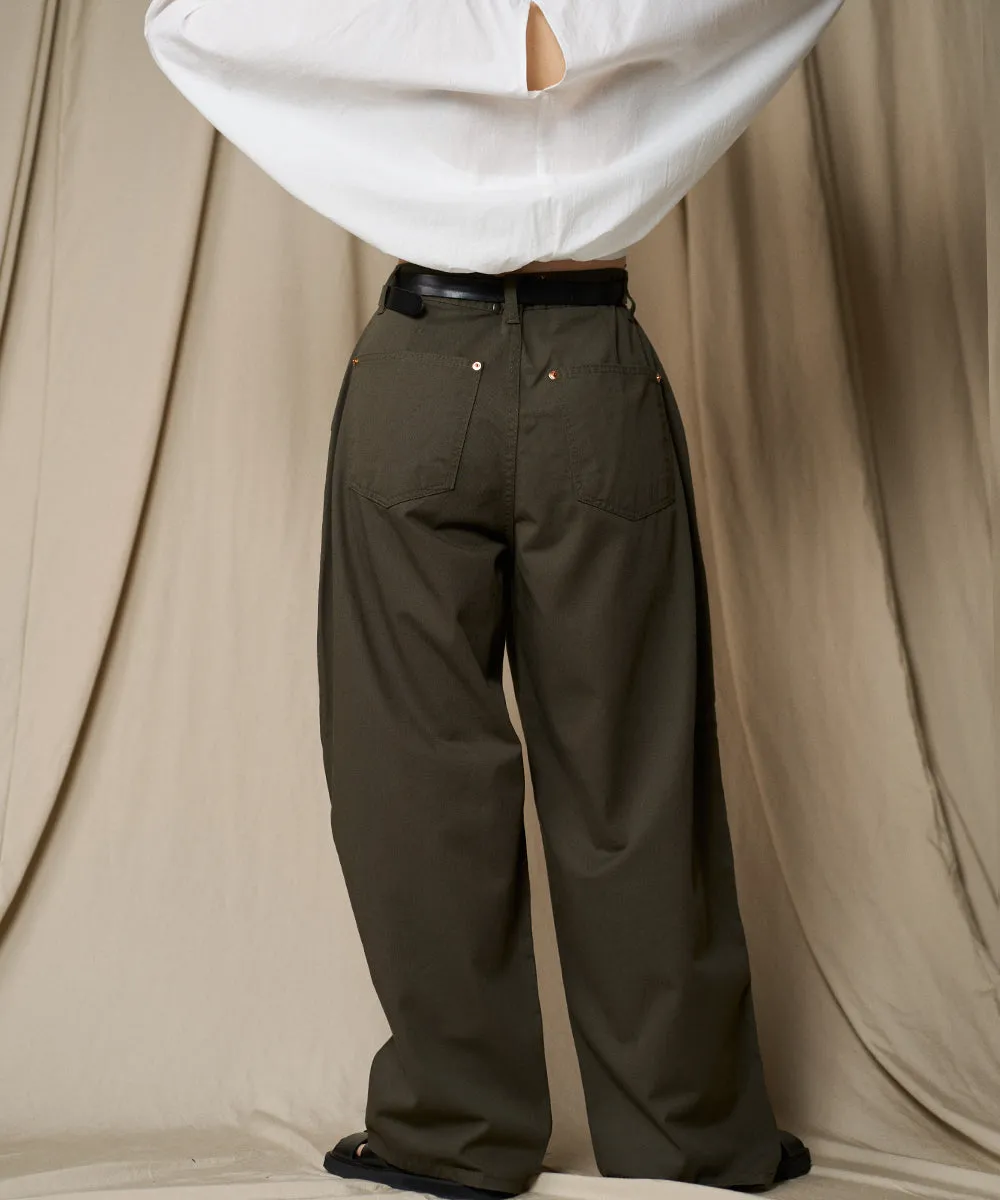 loose chino pants【beige ssize last1】