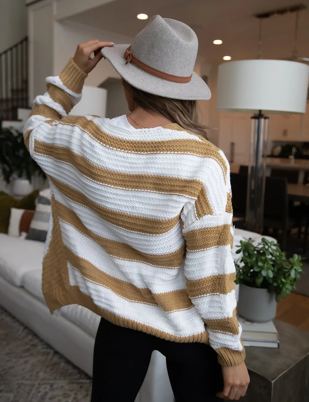 Make It Right Stripe Cardigan