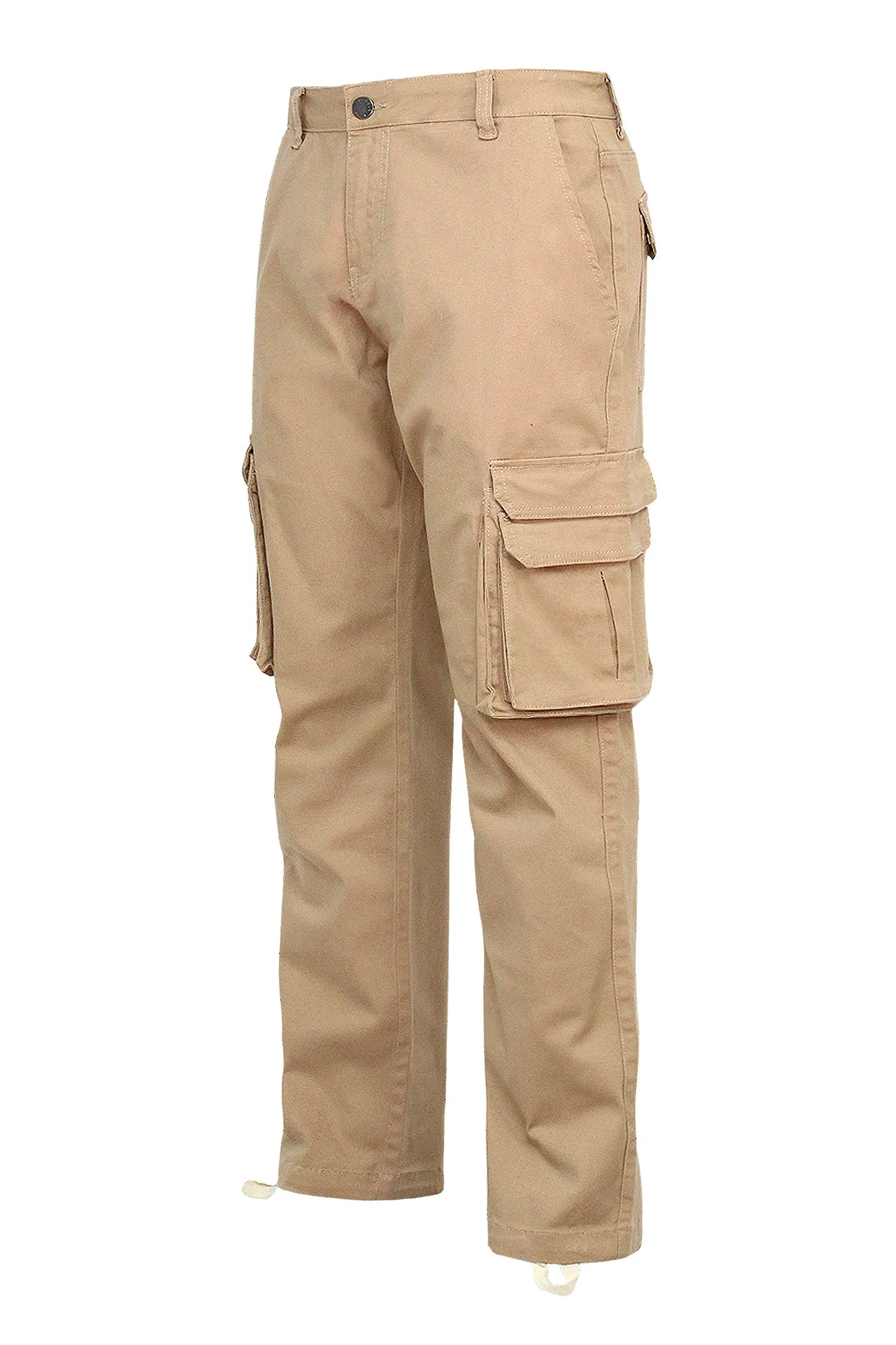 Men's Baggy Relaxed Fit Multiple Pocket Cargo Pants