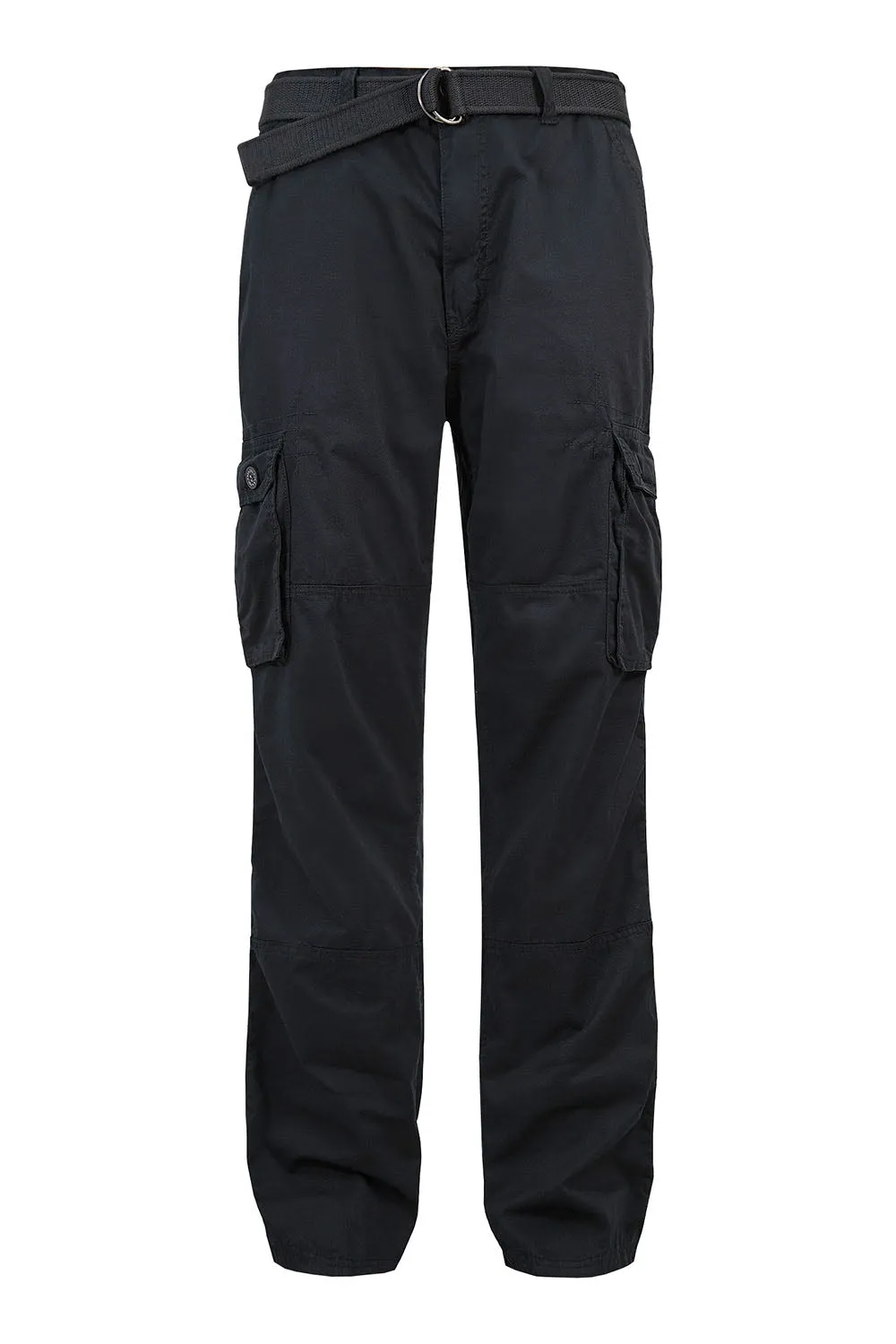 Men's Essential Enzyme Washed Twill Cargo Pants (3)