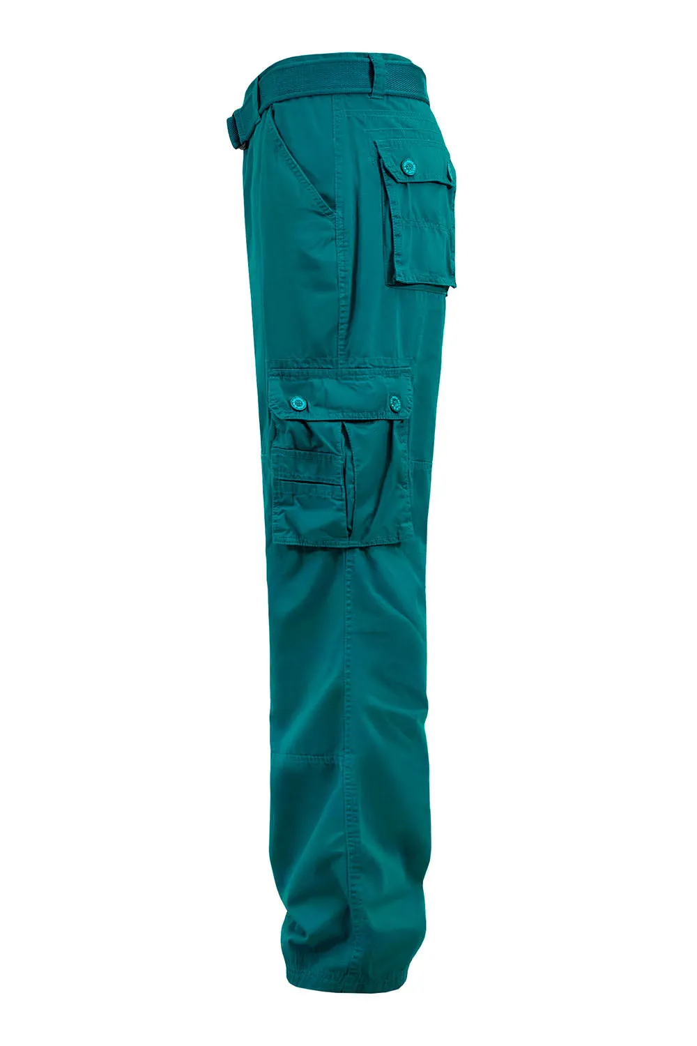 Men's Essential Enzyme Washed Twill Cargo Pants (3)