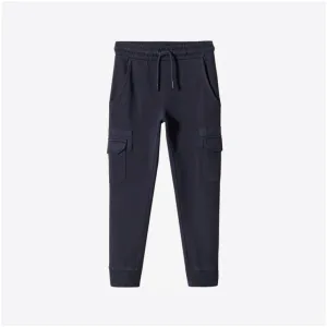 MG - Kids 'Navy' Tapered Fit Terry Trouser MG523