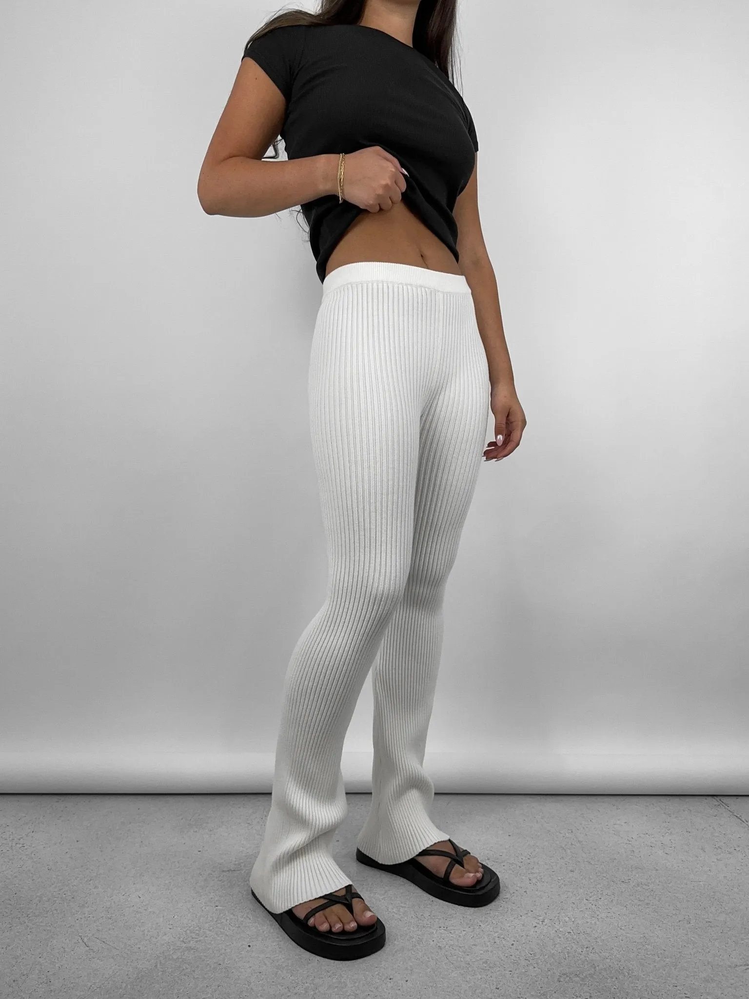 Mimi Ribbed Knit Pants