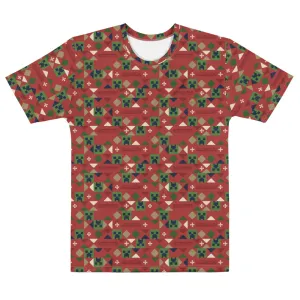 Minecraft Holiday Creeper Pattern T-Shirt