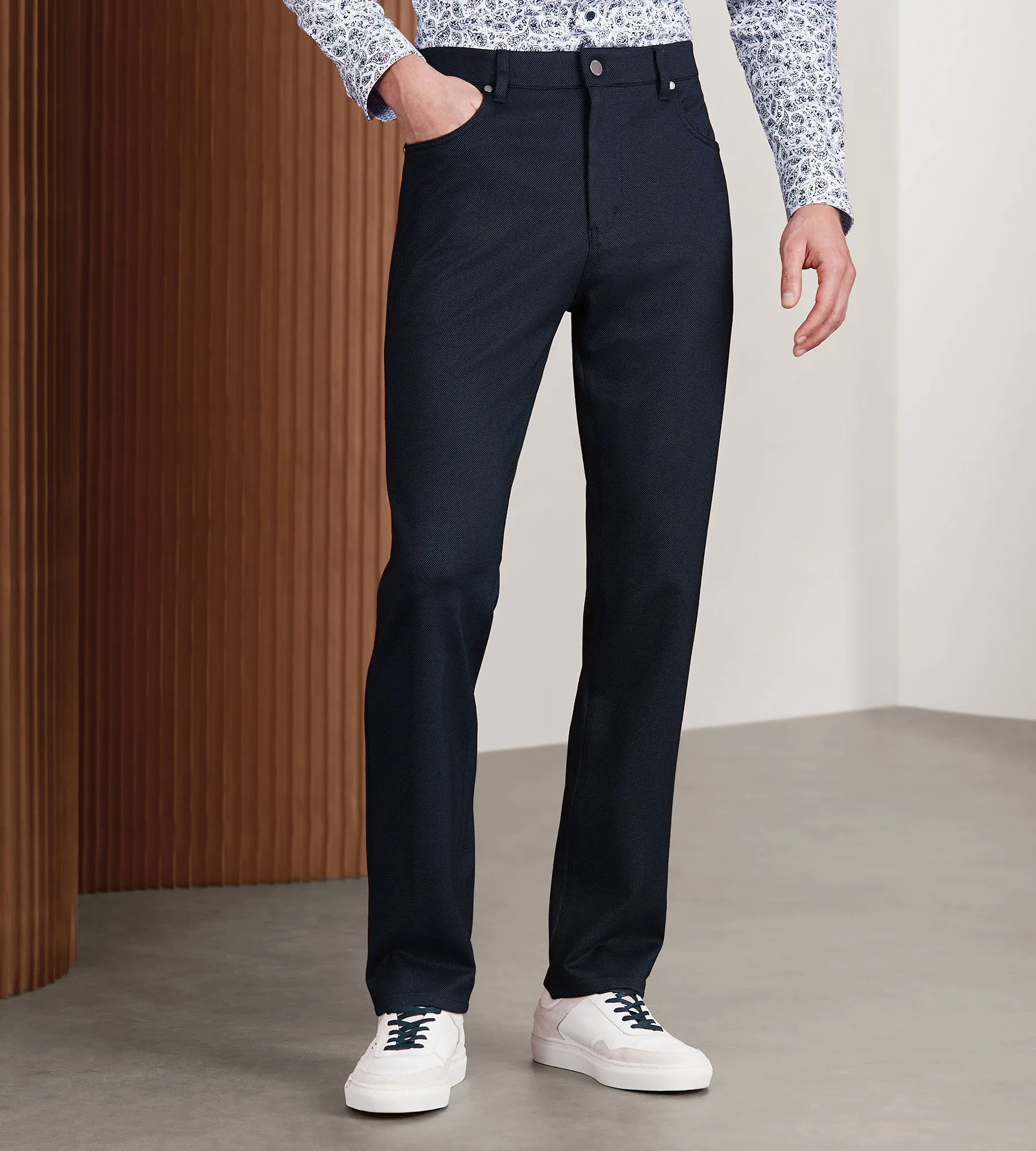 Modern Fit 4-Way Stretch 5-Pocket Pants