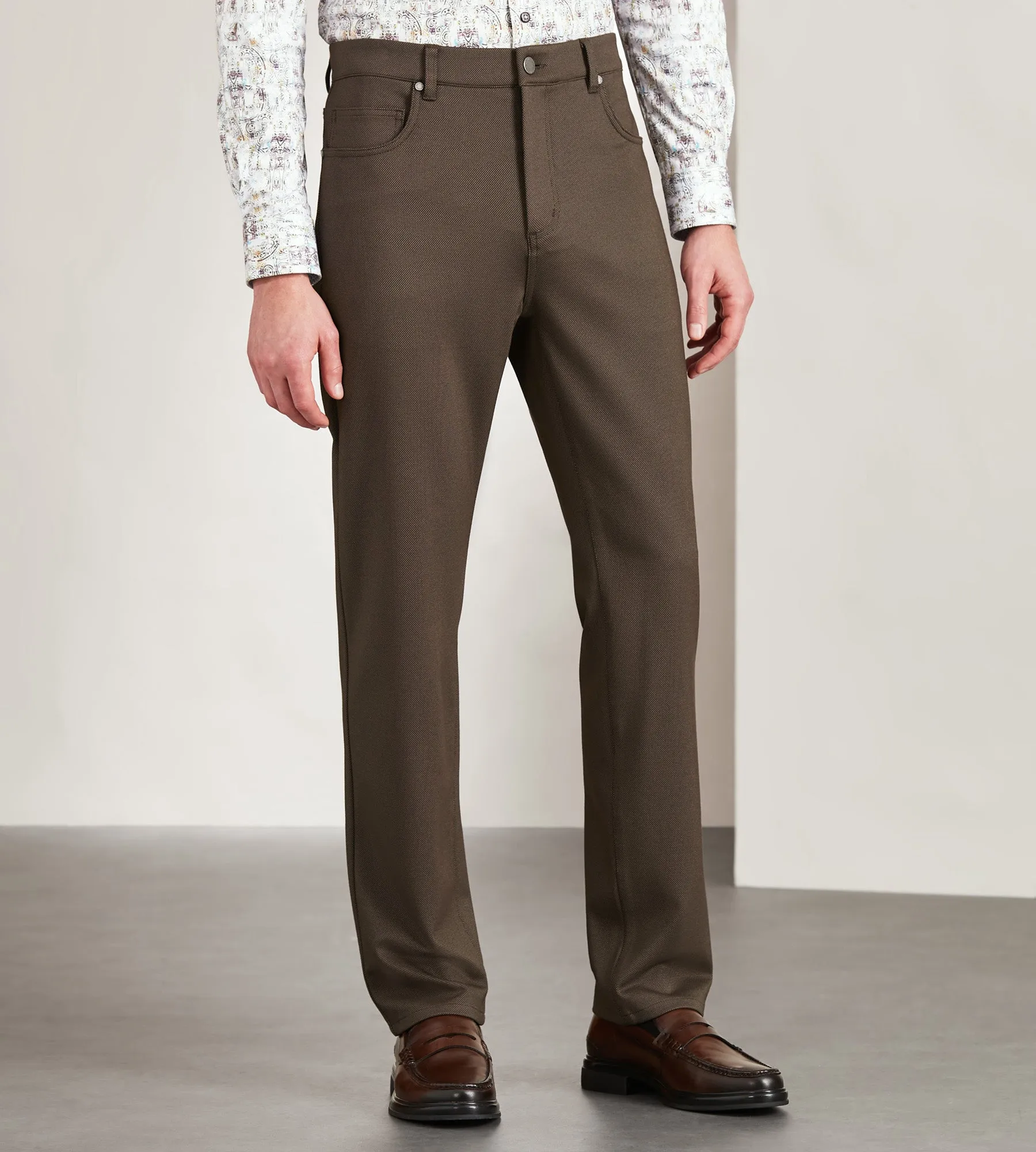 Modern Fit 4-Way Stretch 5-Pocket Pants