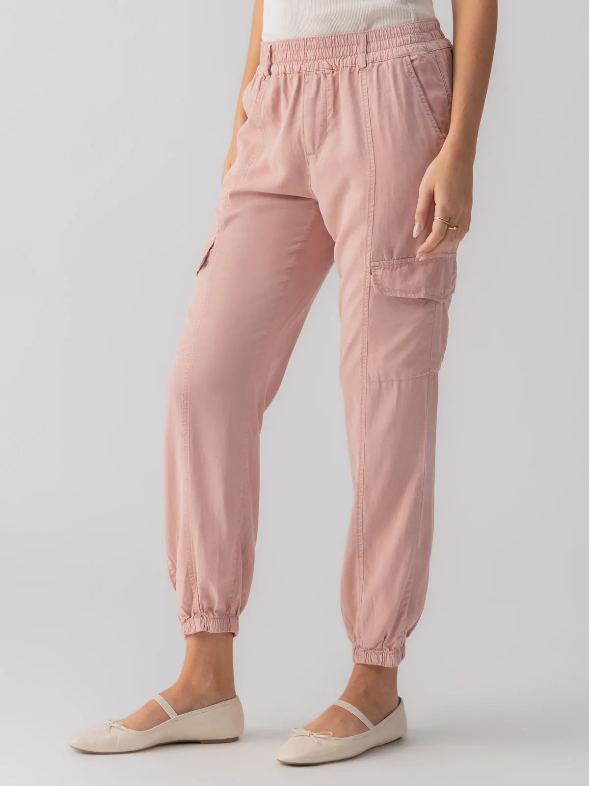 Relaxed Rebel Standard Rise Pant Smokey Rose