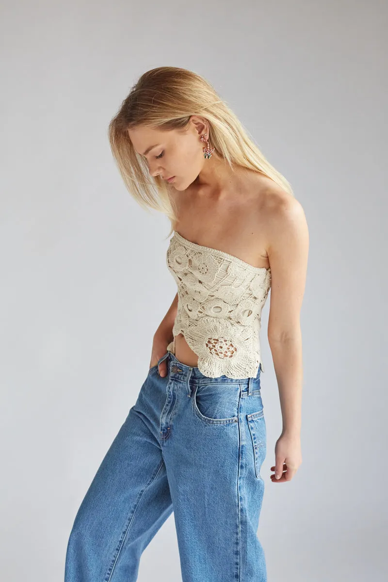 Sawyer Crochet Tube Top