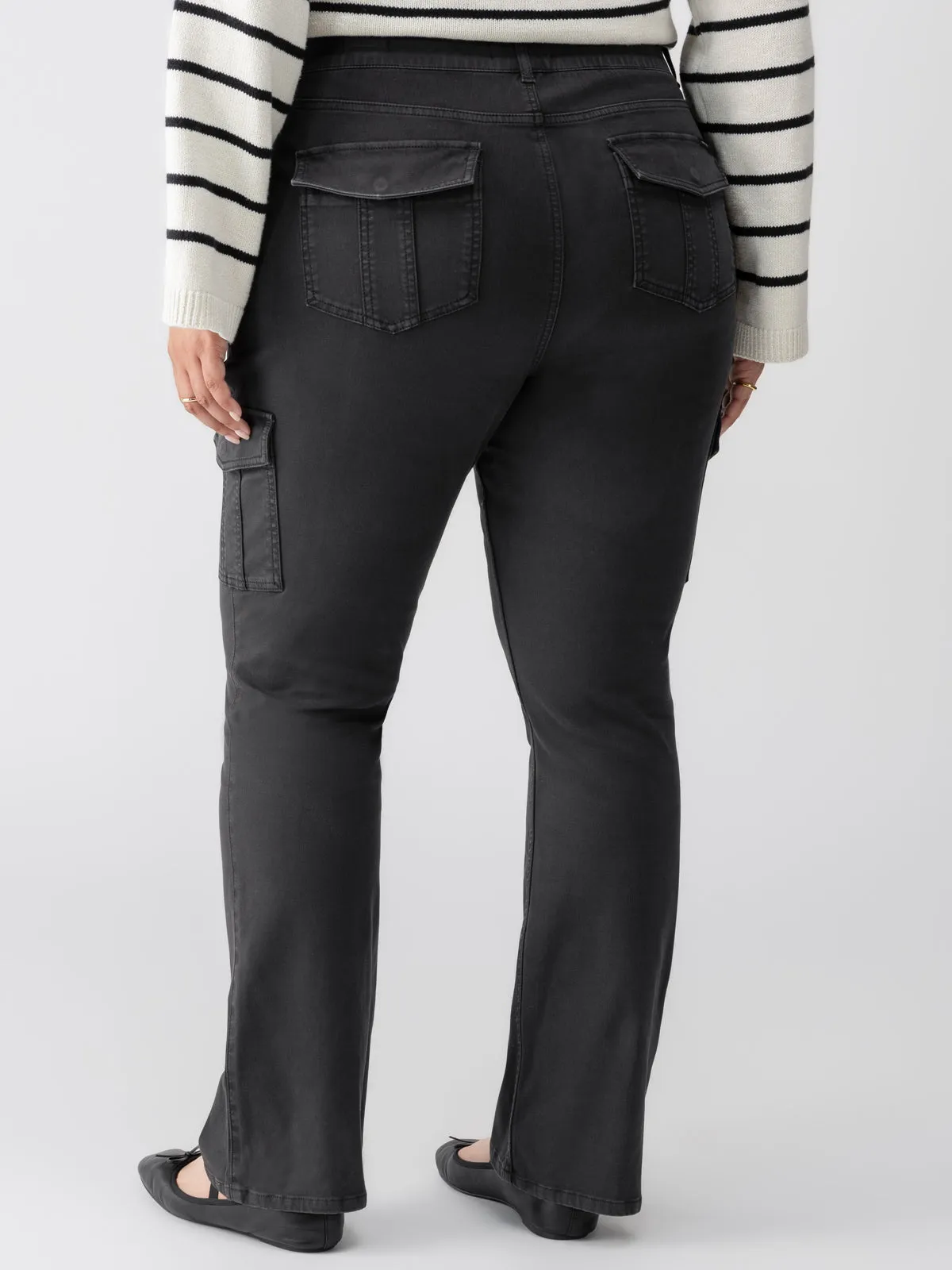 Sculpted Hayden Bootcut Standard Rise Pant Black Inclusive Collection