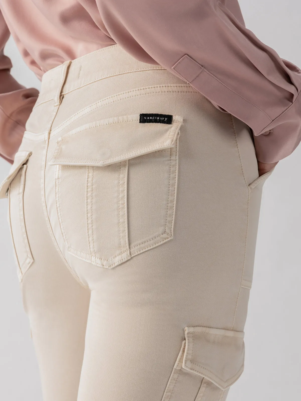 Sculpted Hayden Slim Straight Standard Rise Pant Toasted Almond