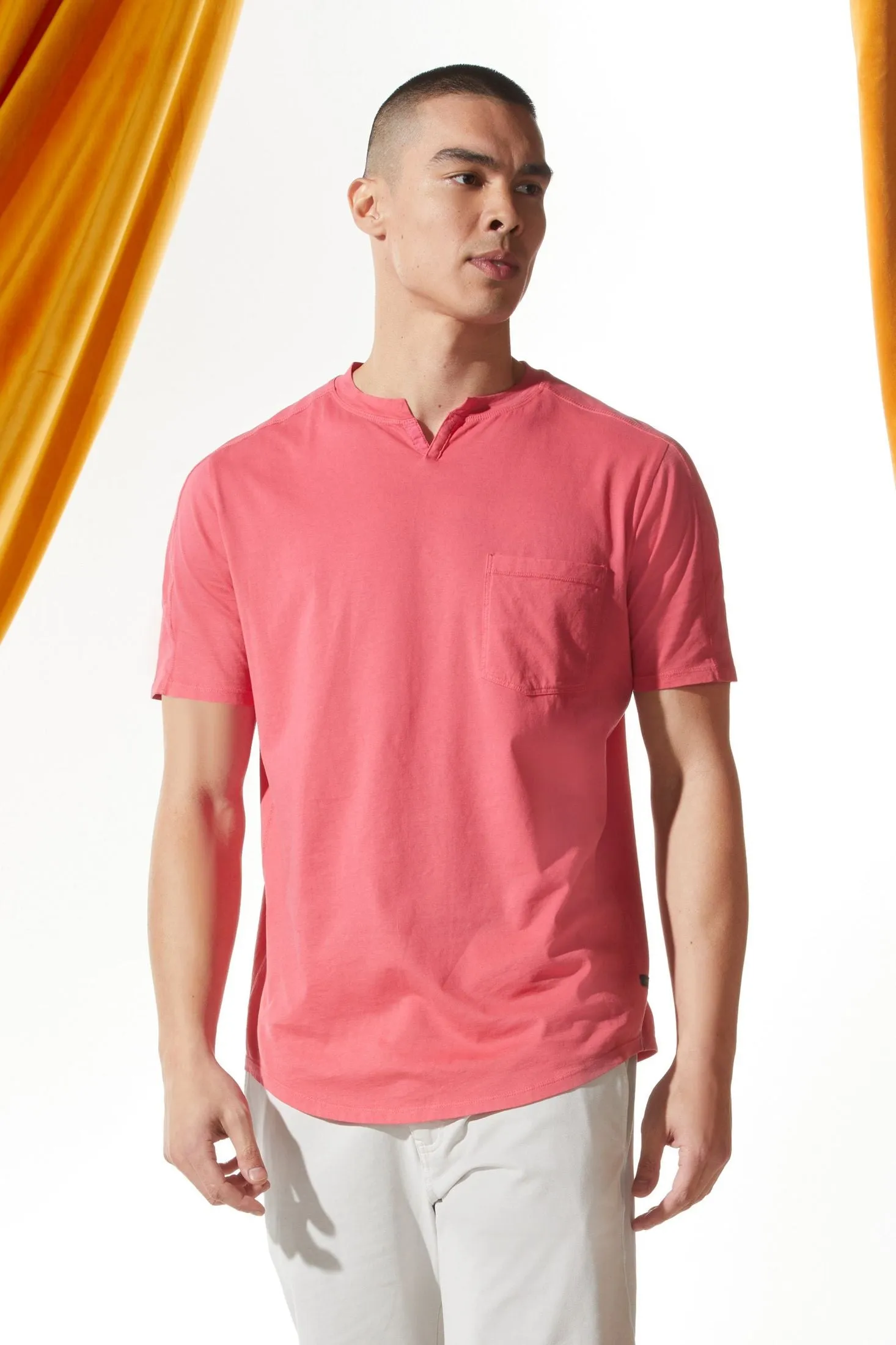 Slim Fit Victory V-Notch | in Premium Cotton Jersey