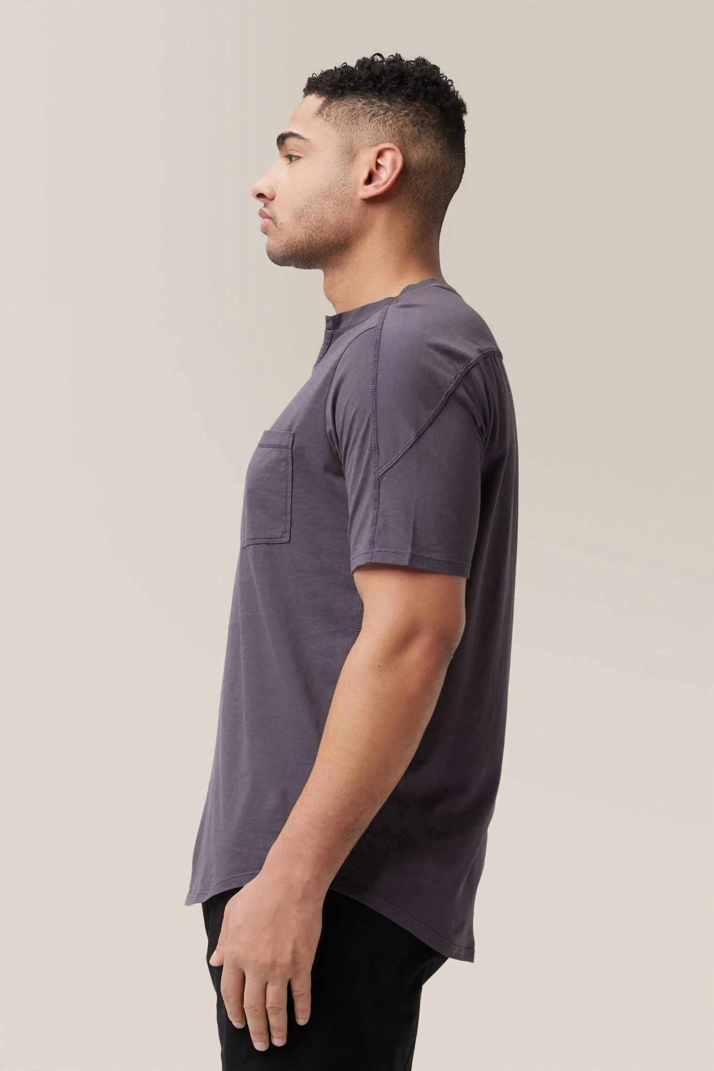 Slim Fit Victory V-Notch | in Premium Cotton Jersey