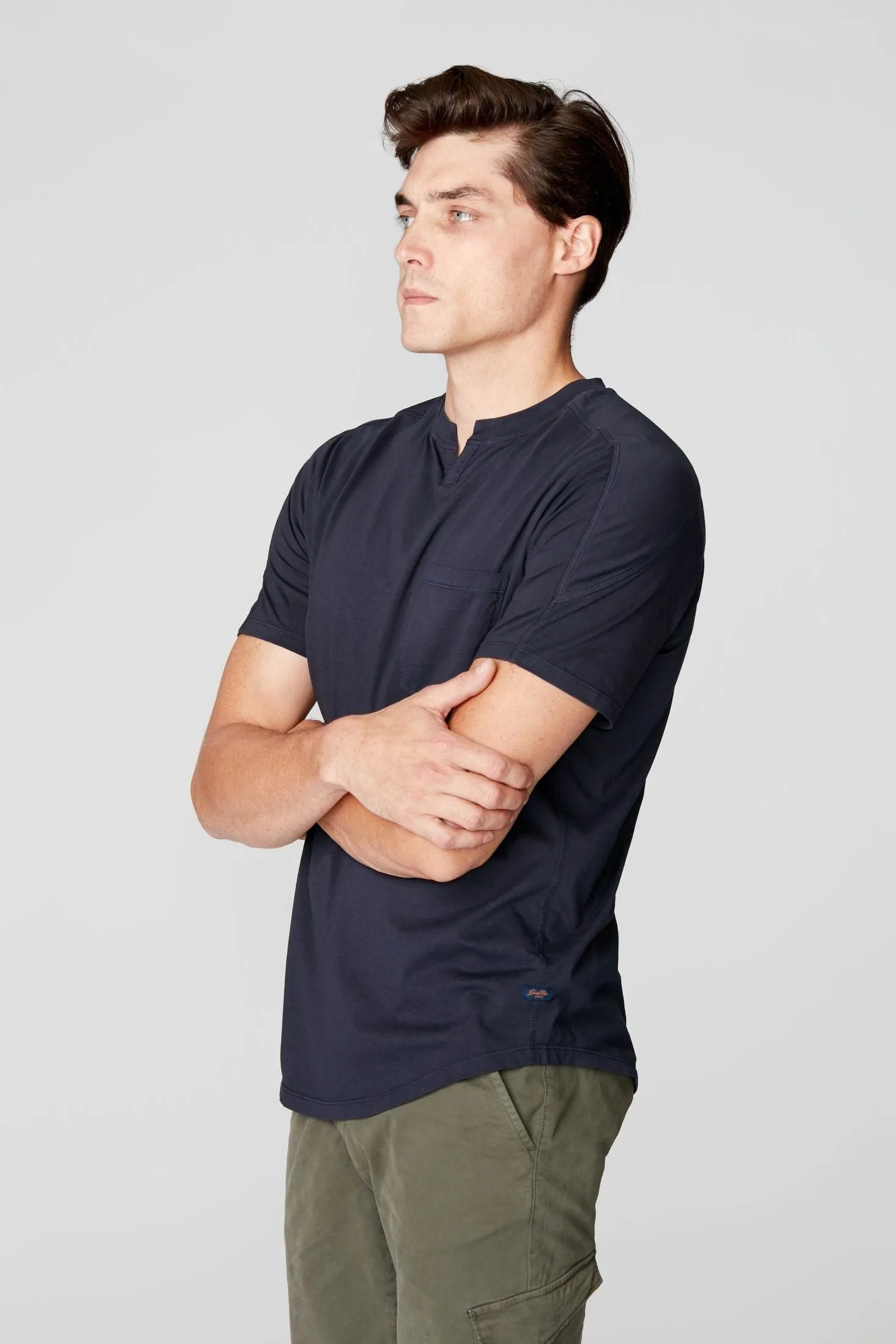 Slim Fit Victory V-Notch | in Premium Cotton Jersey