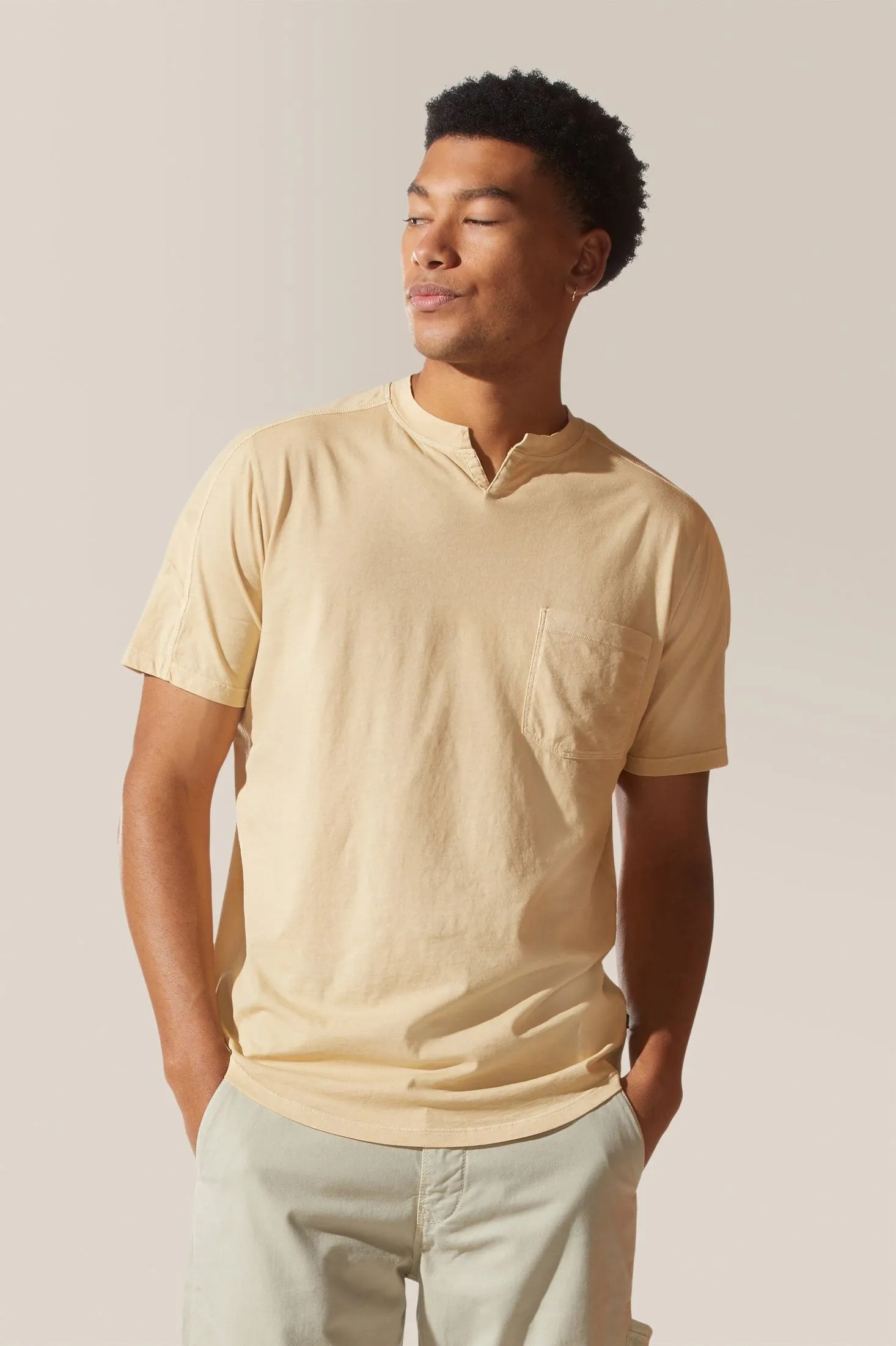 Slim Fit Victory V-Notch | in Premium Cotton Jersey