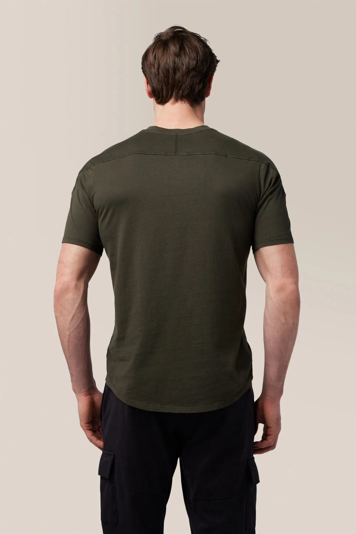 Slim Fit Victory V-Notch | in Premium Cotton Jersey