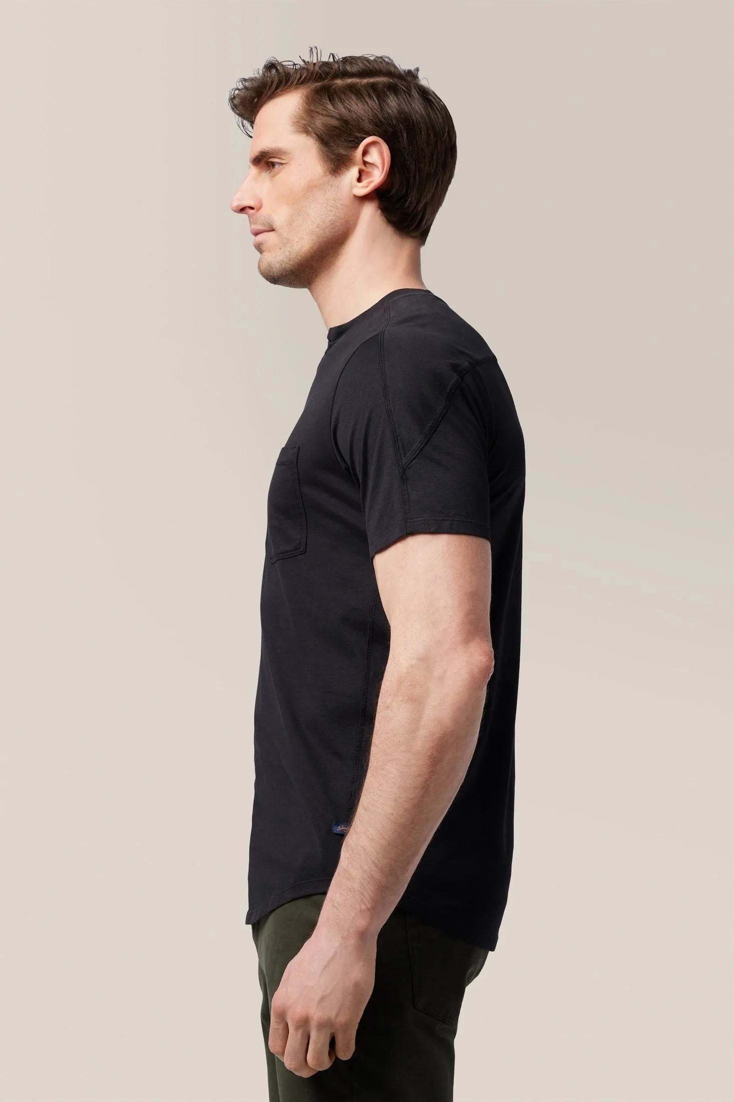 Slim Fit Victory V-Notch | in Premium Cotton Jersey