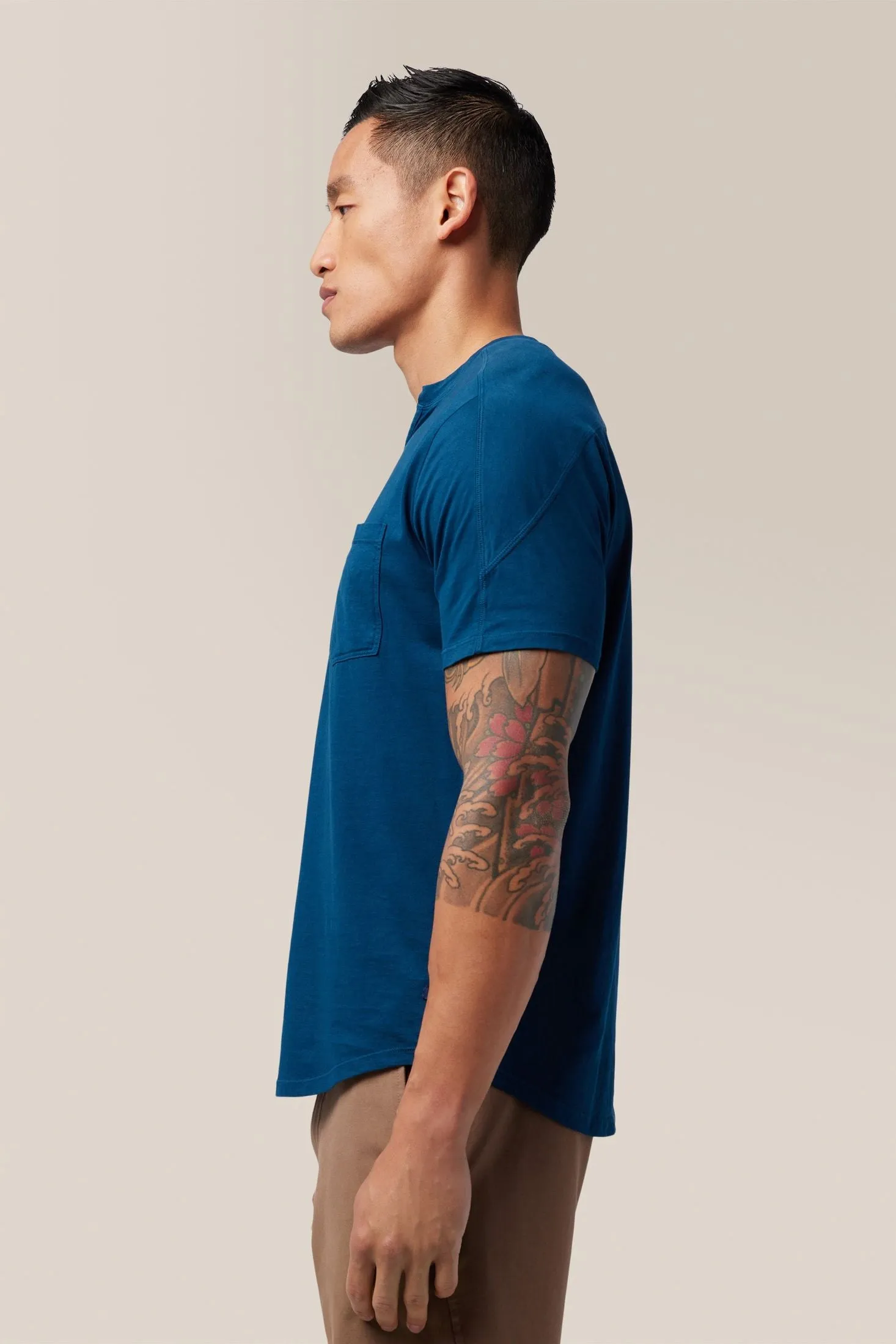 Slim Fit Victory V-Notch | in Premium Cotton Jersey