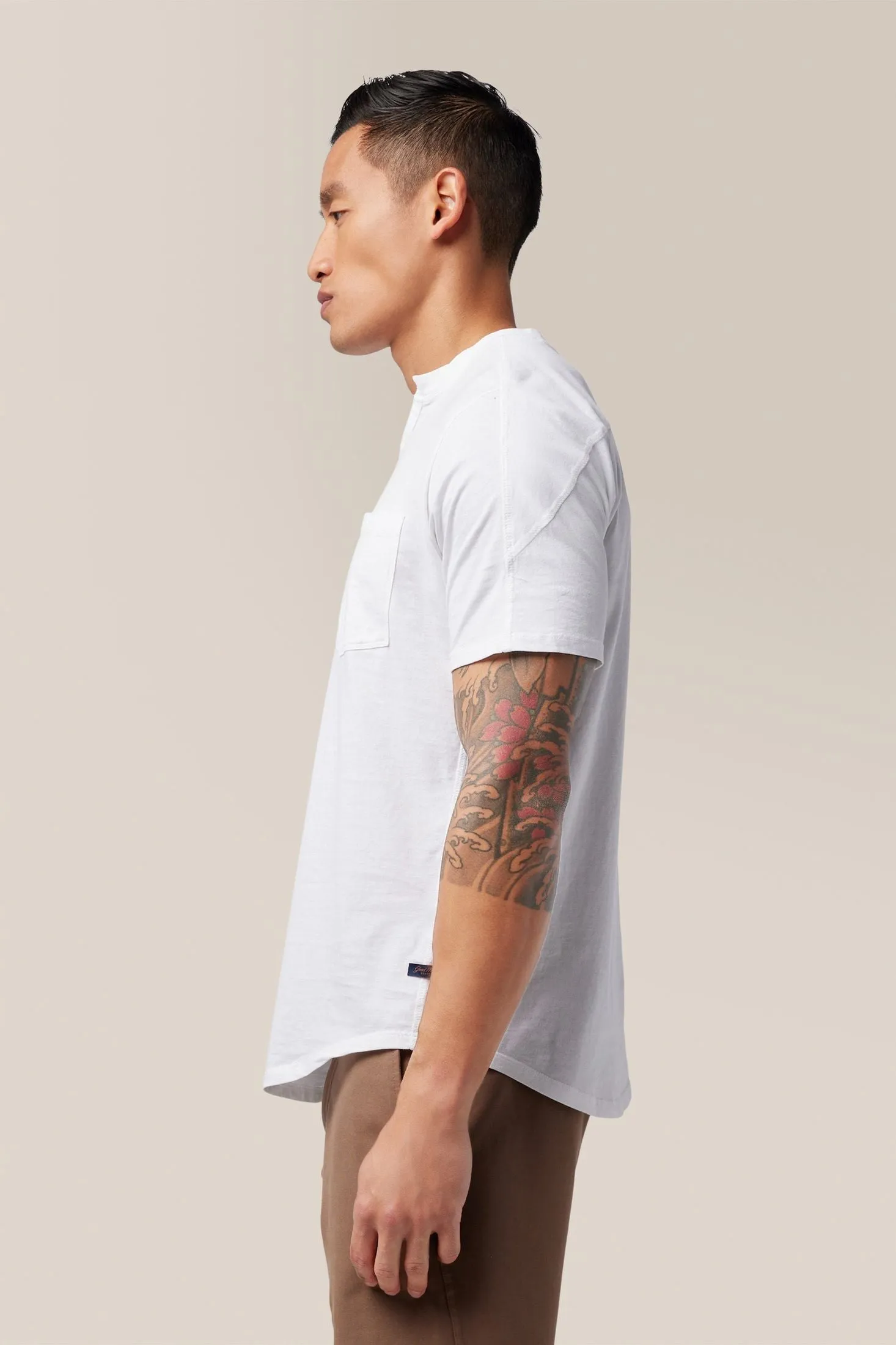 Slim Fit Victory V-Notch | in Premium Cotton Jersey